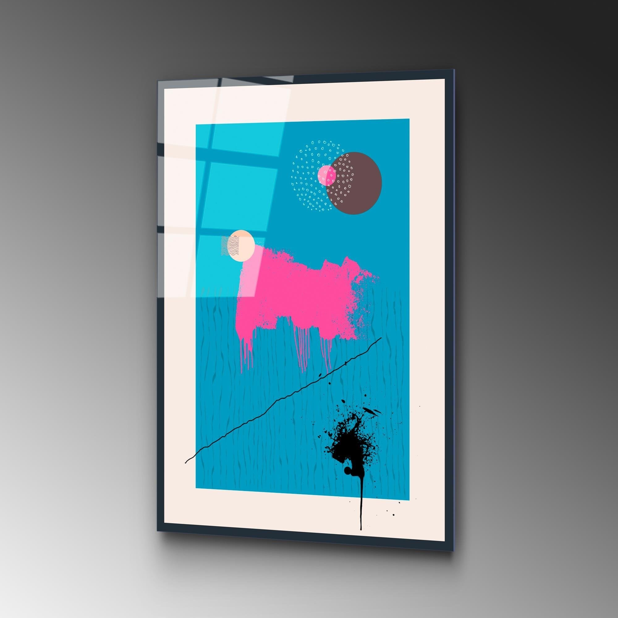 UV-900 Baskılı Cam Dikdörtgen Duvar Tablosu | ByLamp