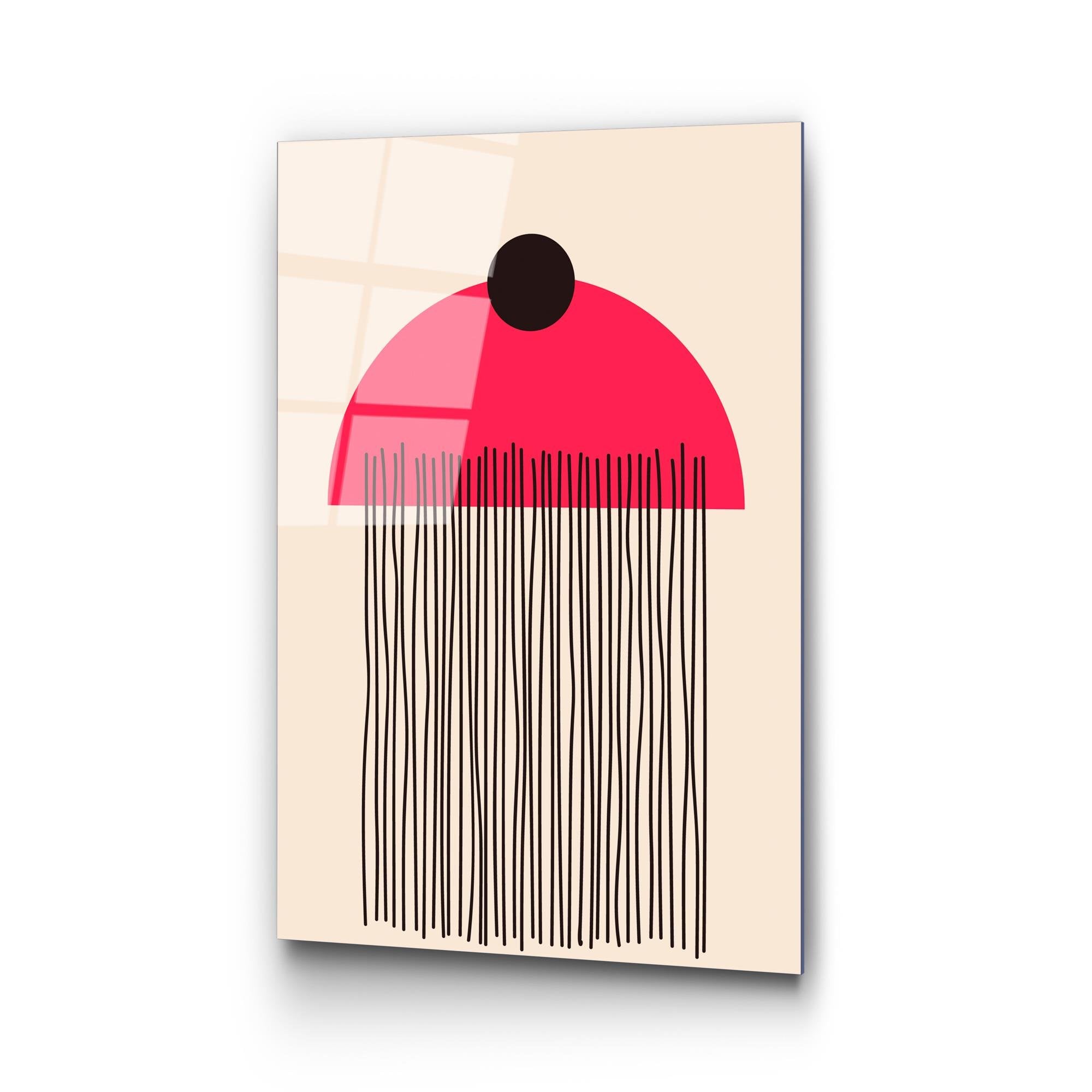 UV-905 Baskılı Cam Dikdörtgen Duvar Tablosu | ByLamp