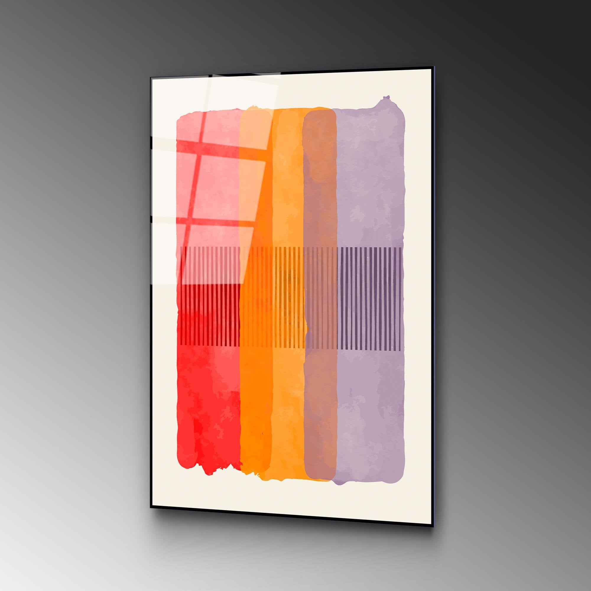 UV-921 Baskılı Cam Dikdörtgen Duvar Tablosu | ByLamp