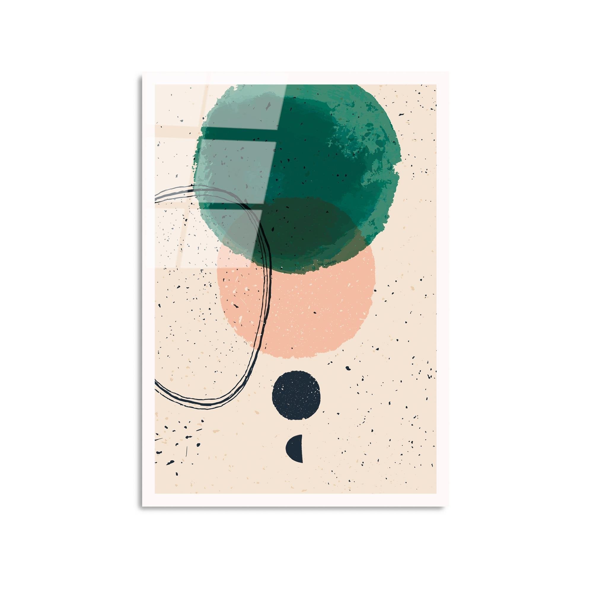 UV-924 Baskılı Cam Dikdörtgen Duvar Tablosu | ByLamp