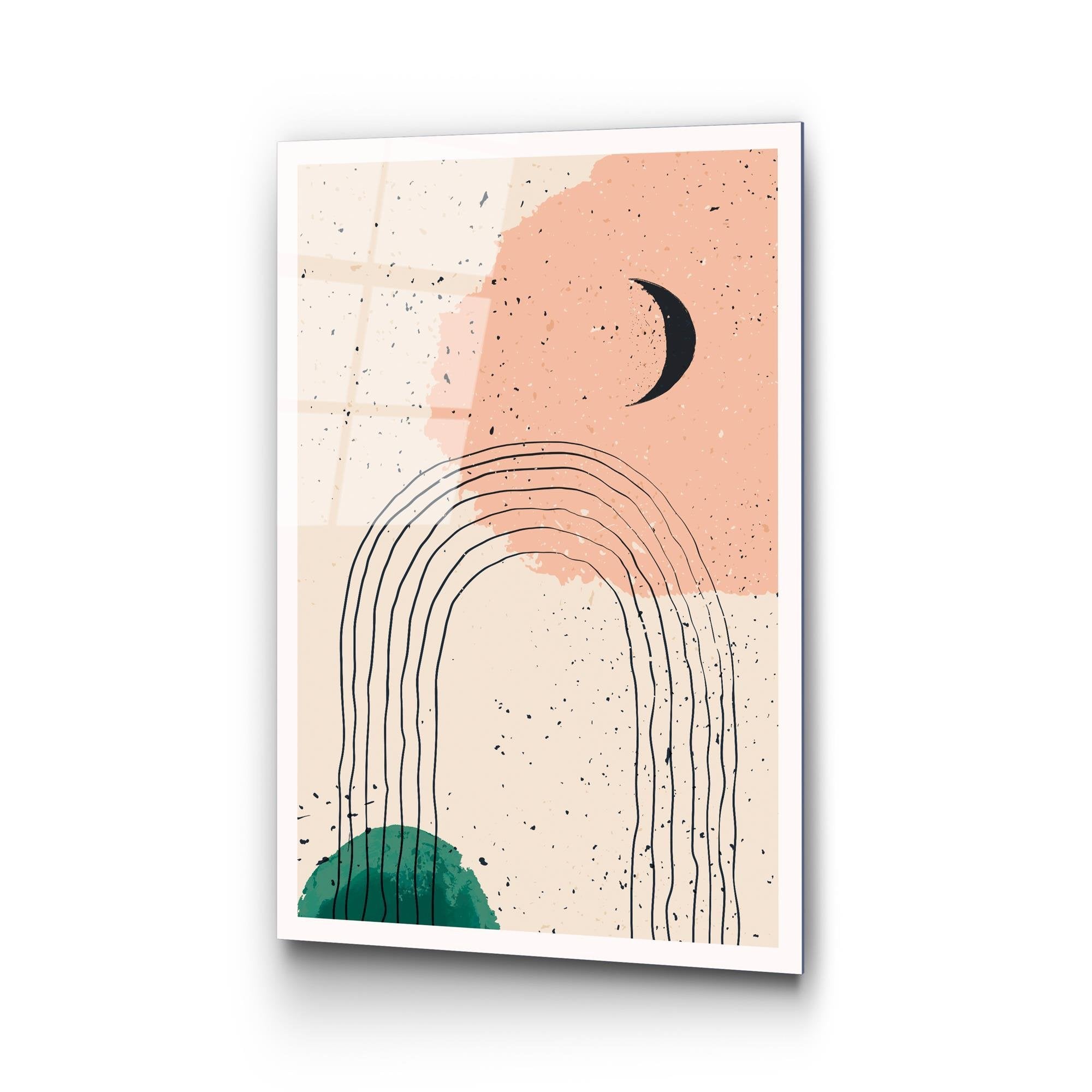 UV-925 Baskılı Cam Dikdörtgen Duvar Tablosu | ByLamp