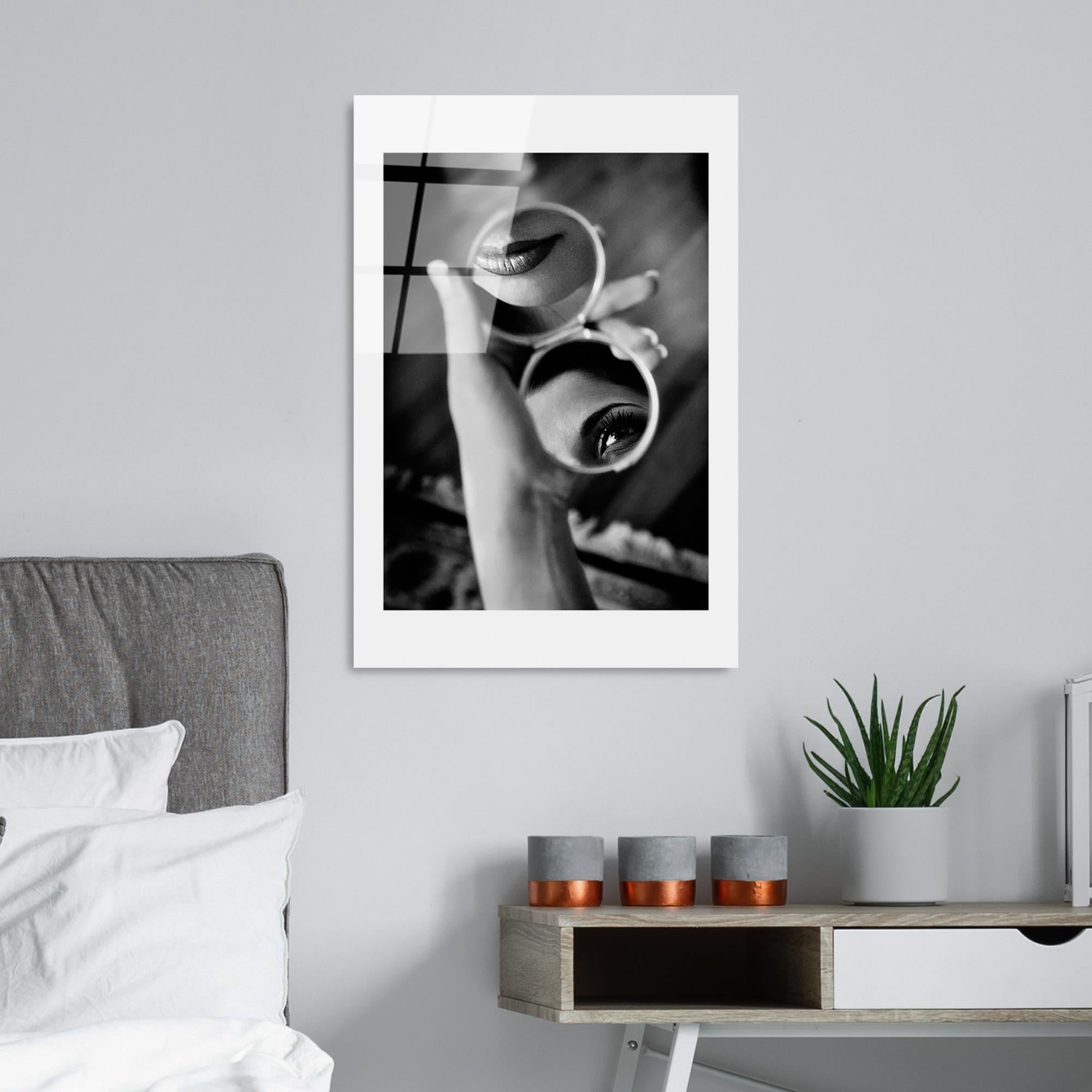 UV-978 Baskılı Cam Dikdörtgen Duvar Tablosu | ByLamp