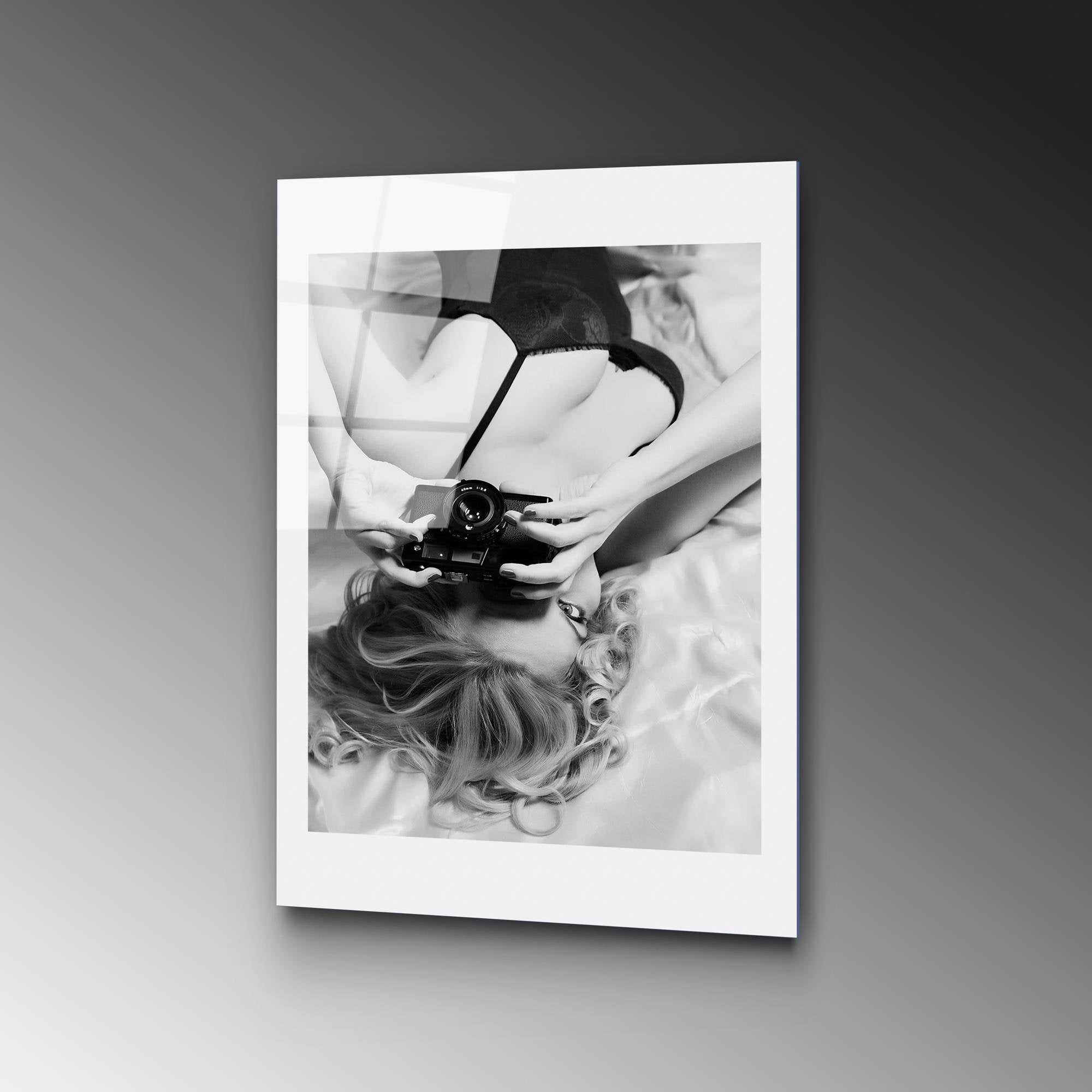 UV-980 Baskılı Cam Dikdörtgen Duvar Tablosu | ByLamp