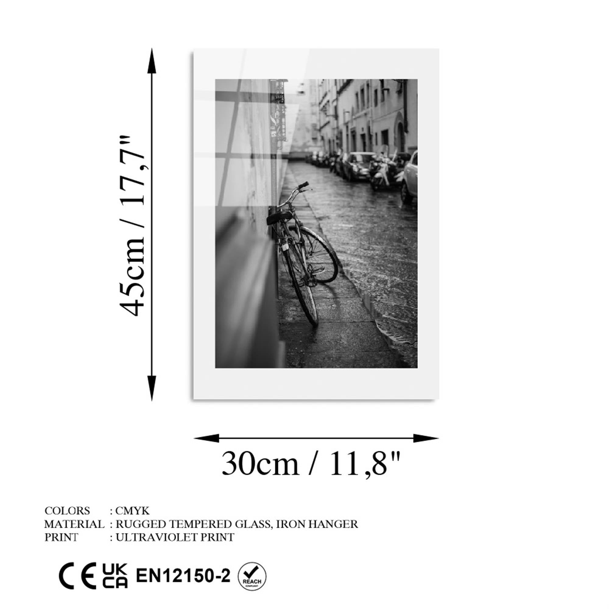 UV-990 Baskılı Cam Dikdörtgen Duvar Tablosu | ByLamp