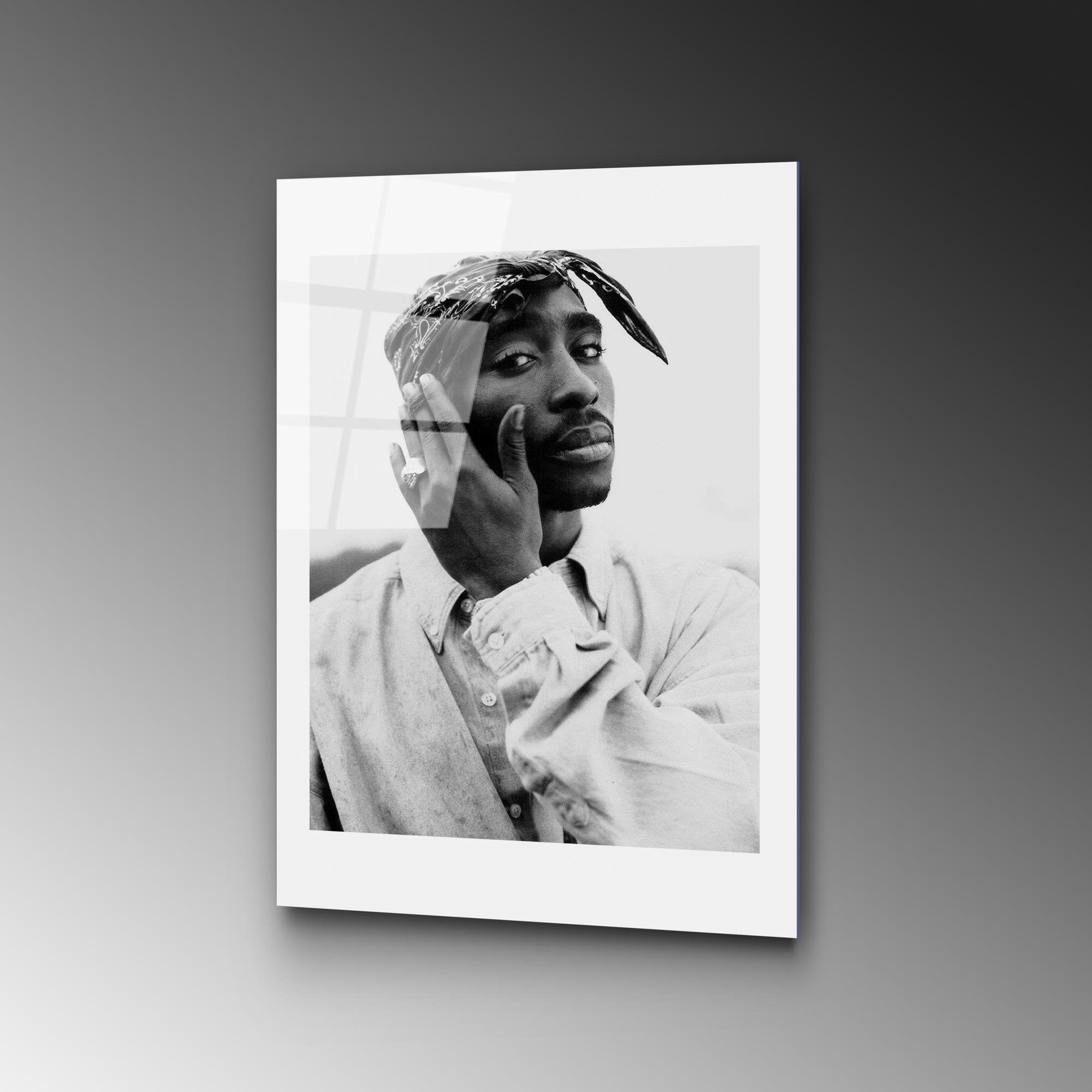 UV-994 Baskılı Cam Dikdörtgen Duvar Tablosu | ByLamp