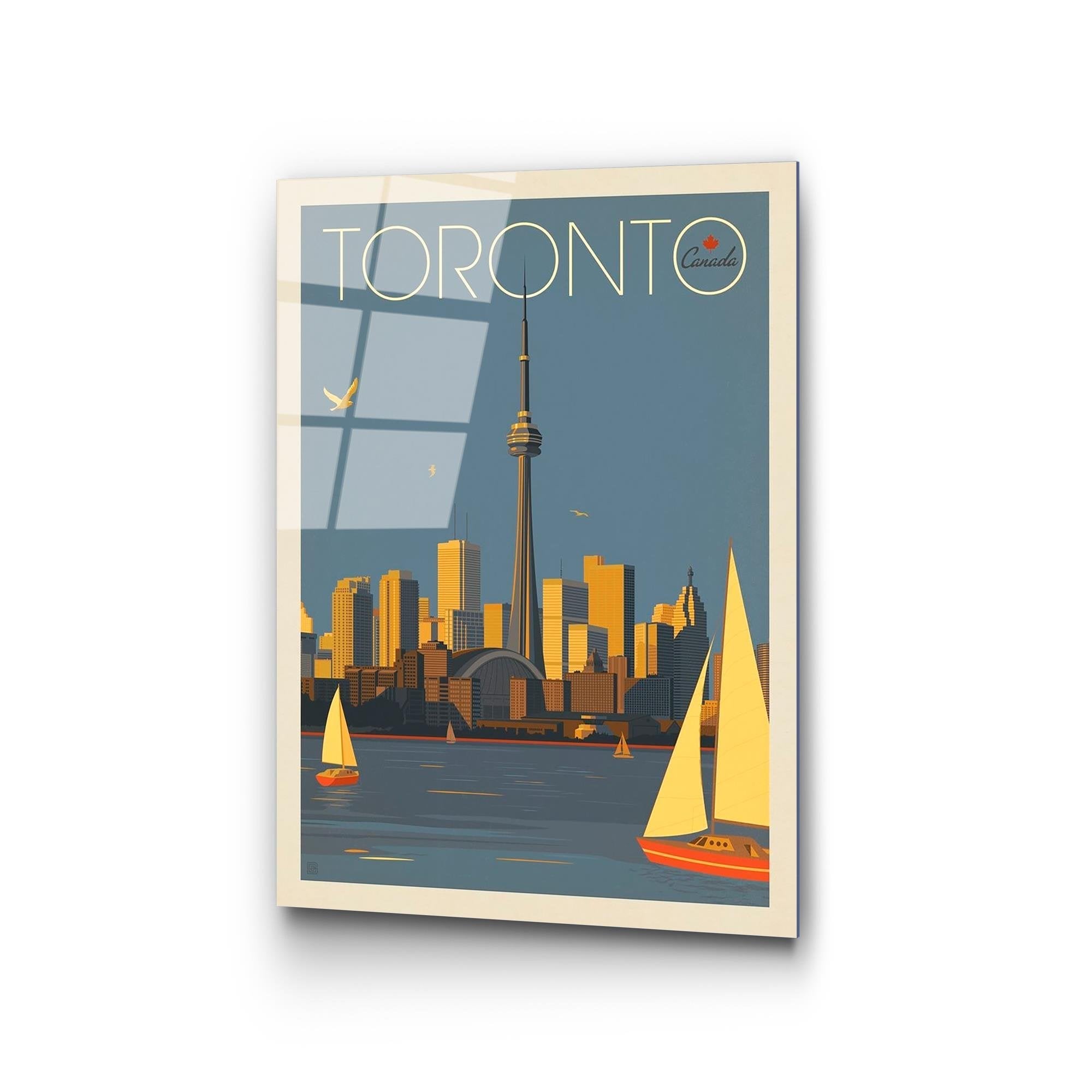 UV-999 Baskılı Cam Dikdörtgen Duvar Tablosu | ByLamp