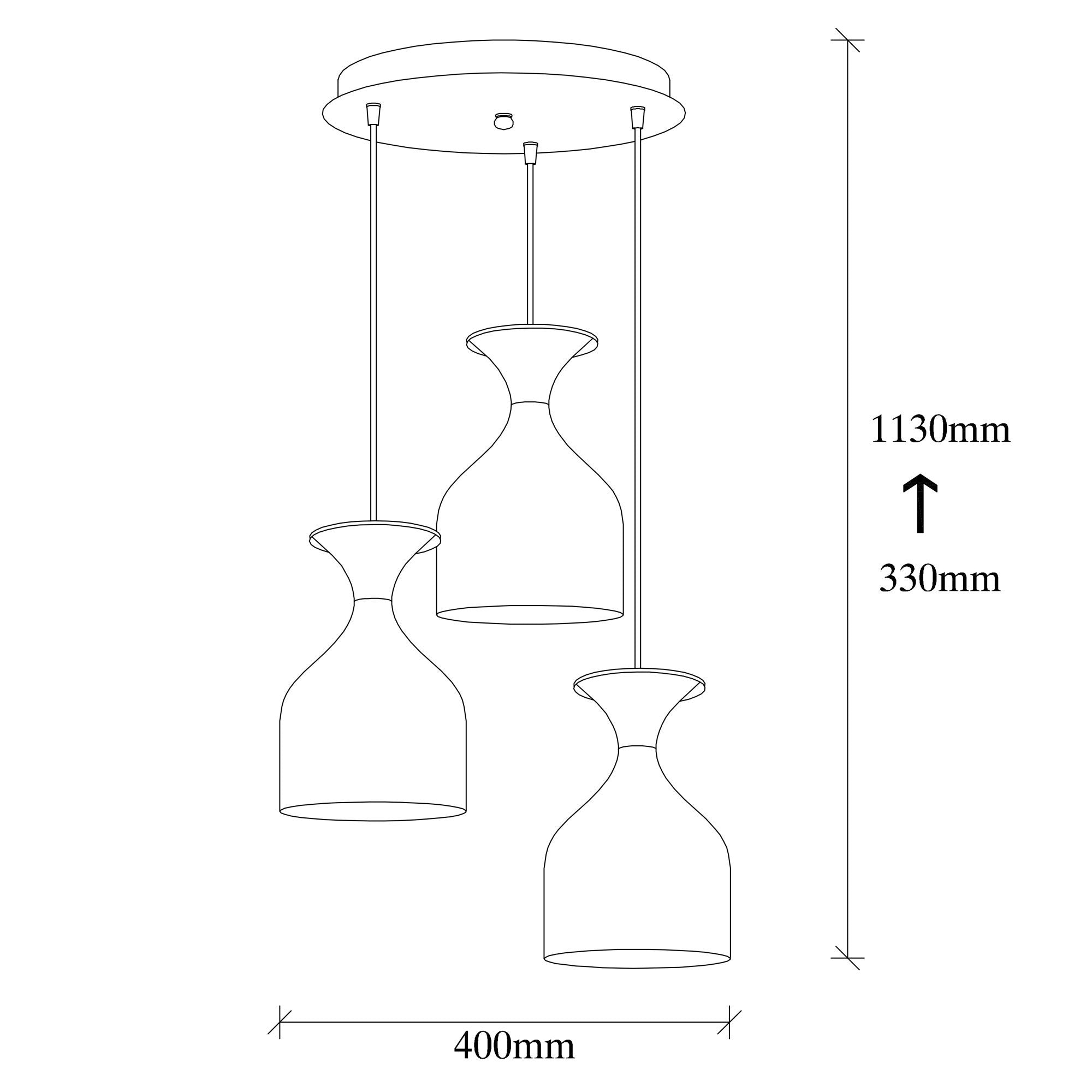 Vazo Sıvama MR 957 Sıvama Sarkıt Aydınlatma | ByLamp