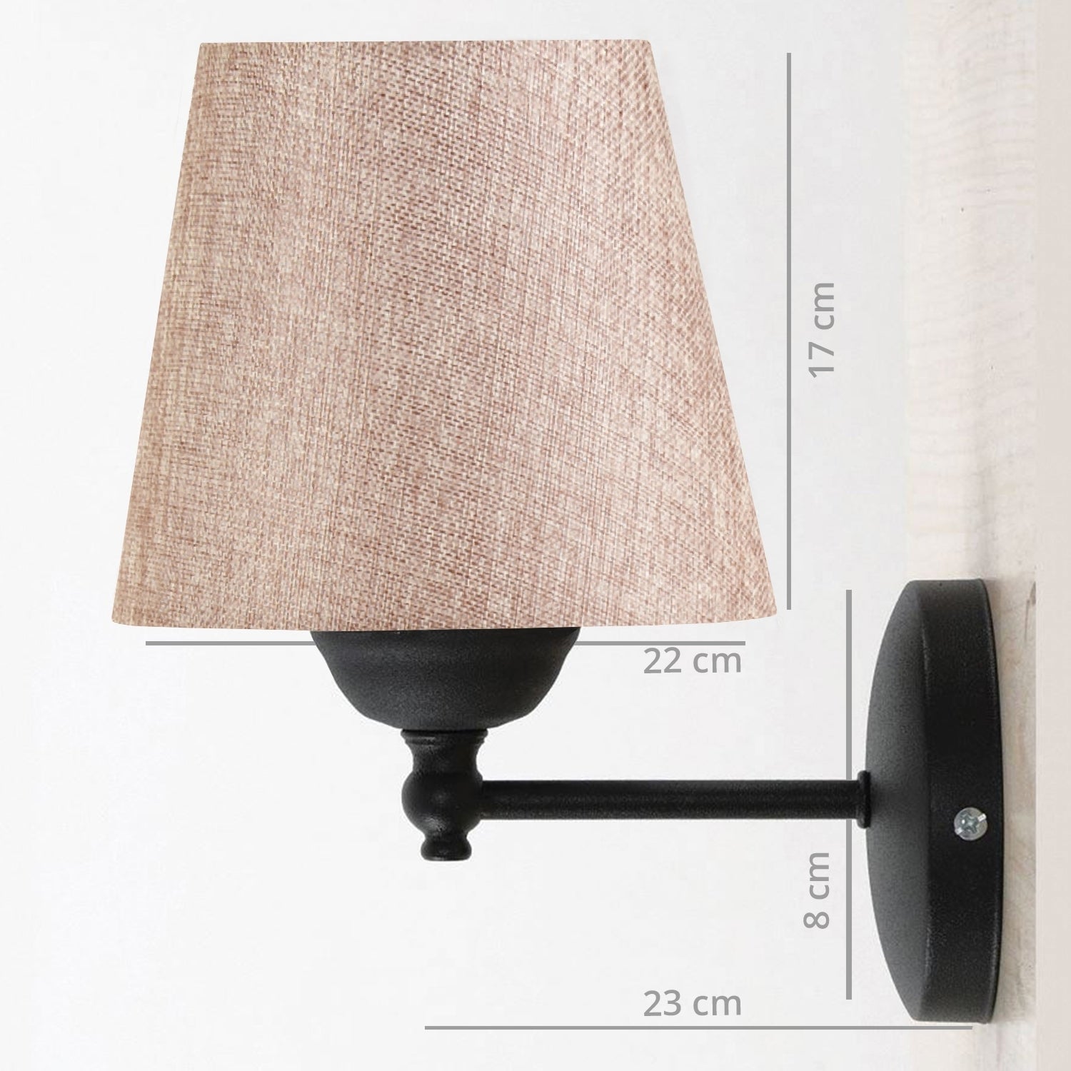 Viva Dusty Rose Color Wall Lamp | ByLamp