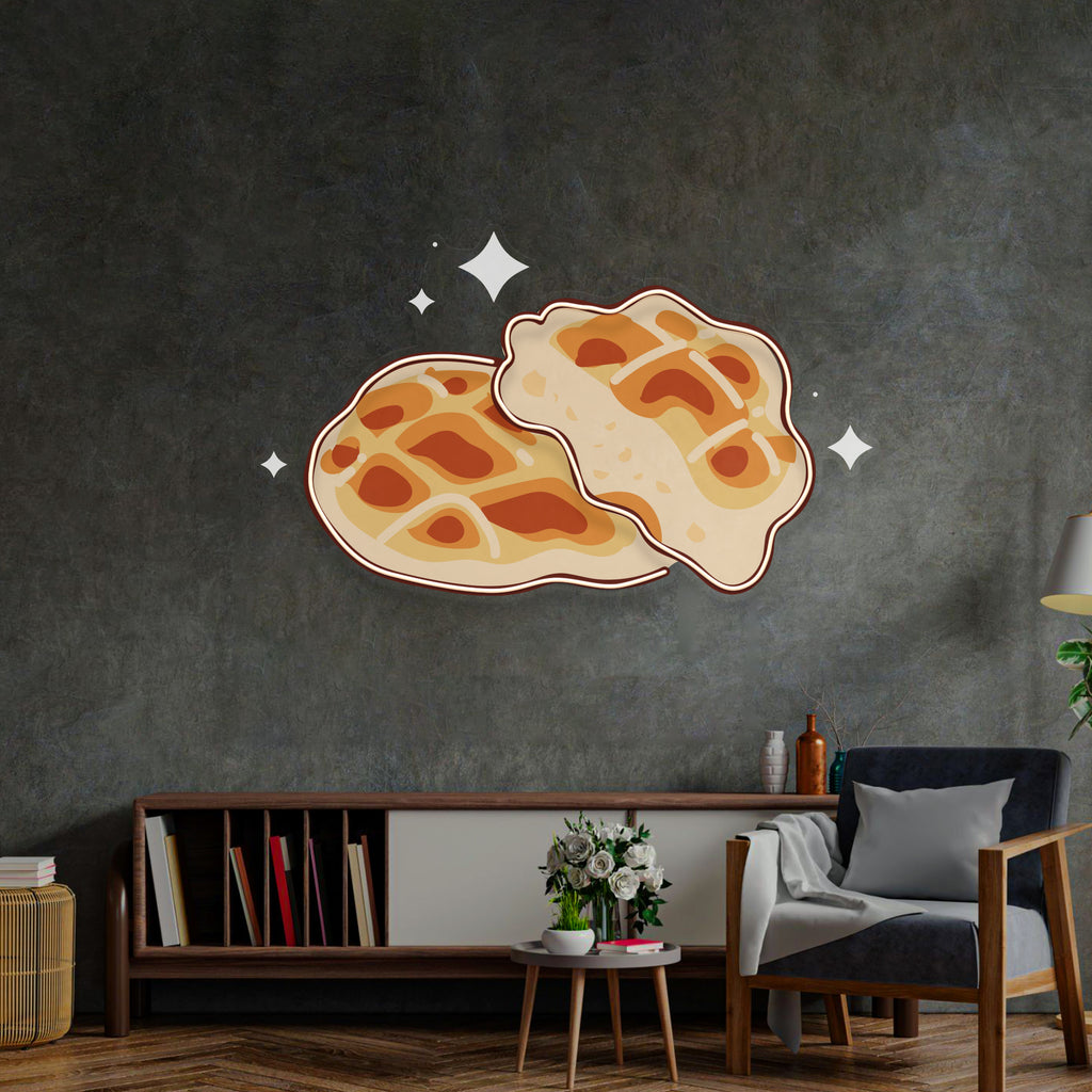 Waffle Neon Lamba | ByLamp