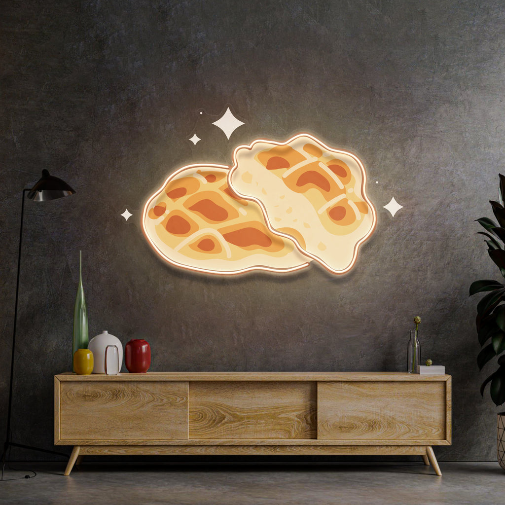 Waffle Neon Lamba | ByLamp