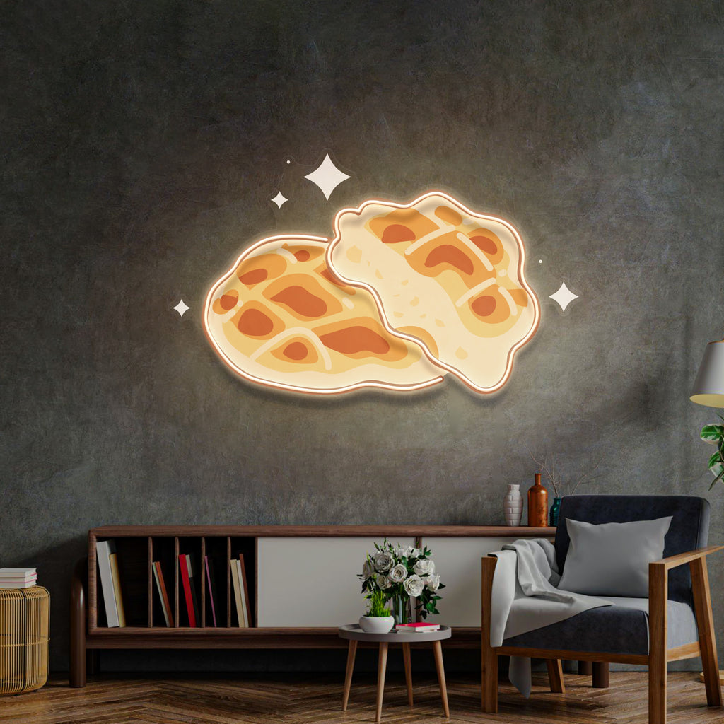 Waffle Neon Lamba | ByLamp