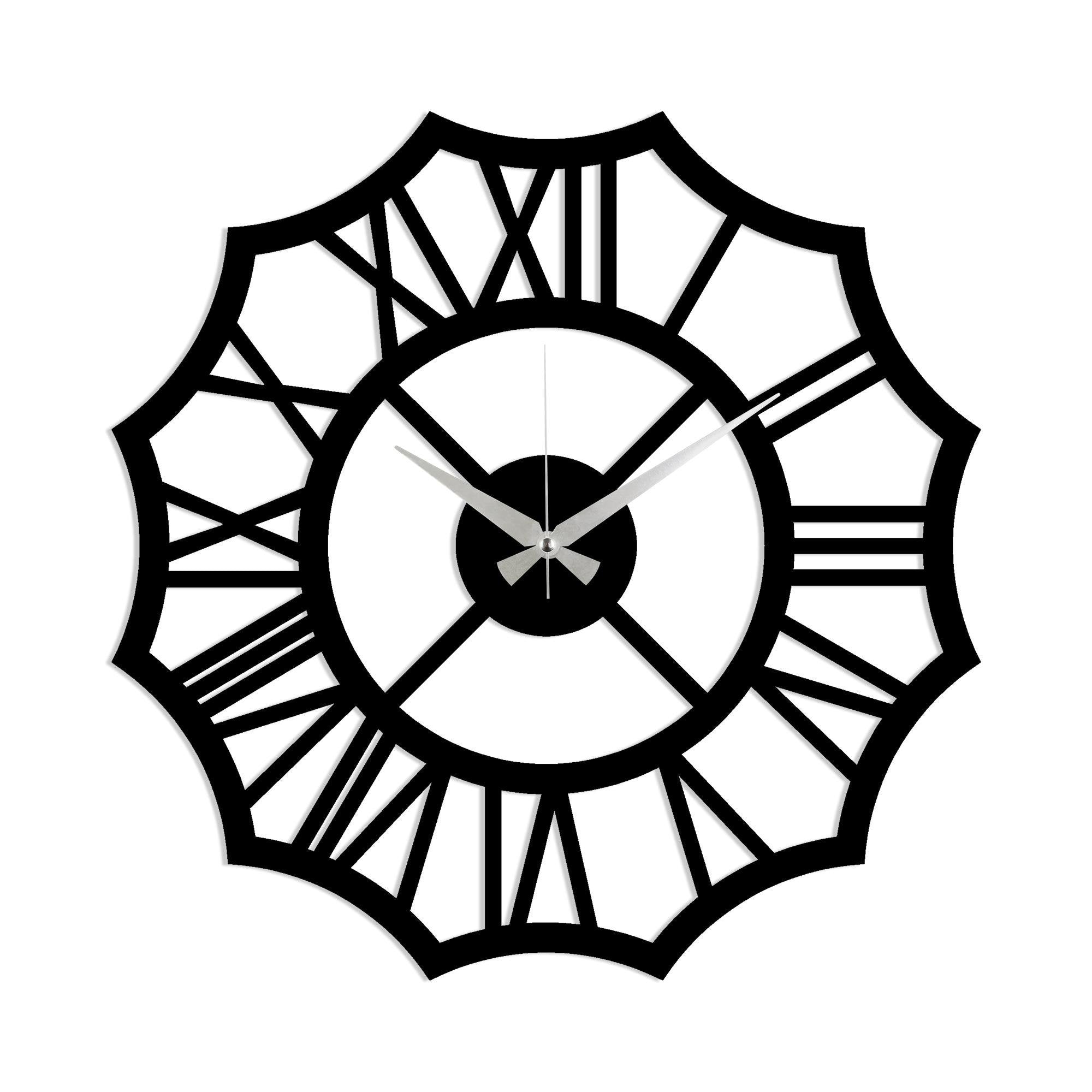 WATCH-023 Dekoratif Metal Duvar Saati | ByLamp