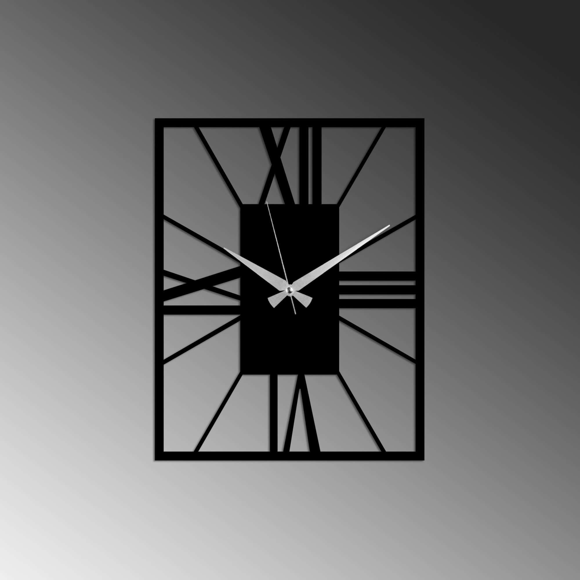 WATCH-046 Dekoratif Metal Duvar Saati | ByLamp