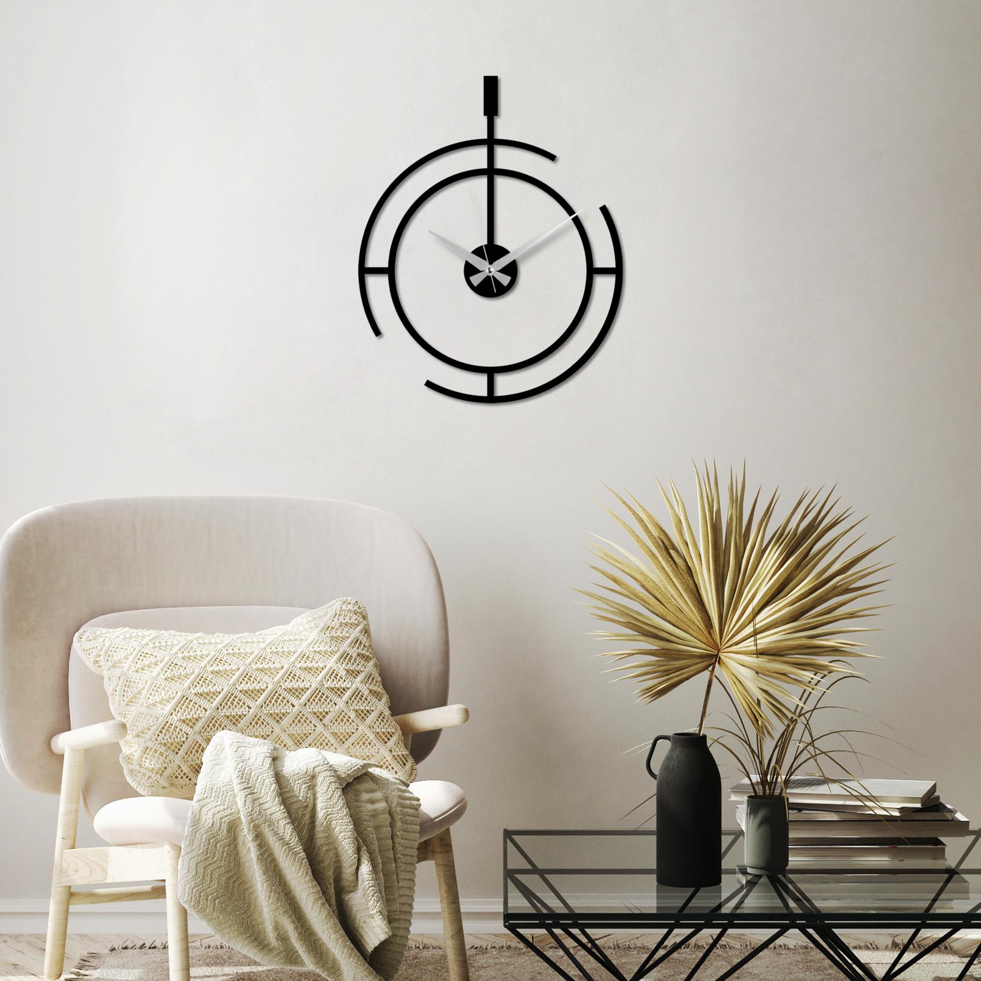 WATCH-056 Dekoratif Metal Duvar Saati | ByLamp