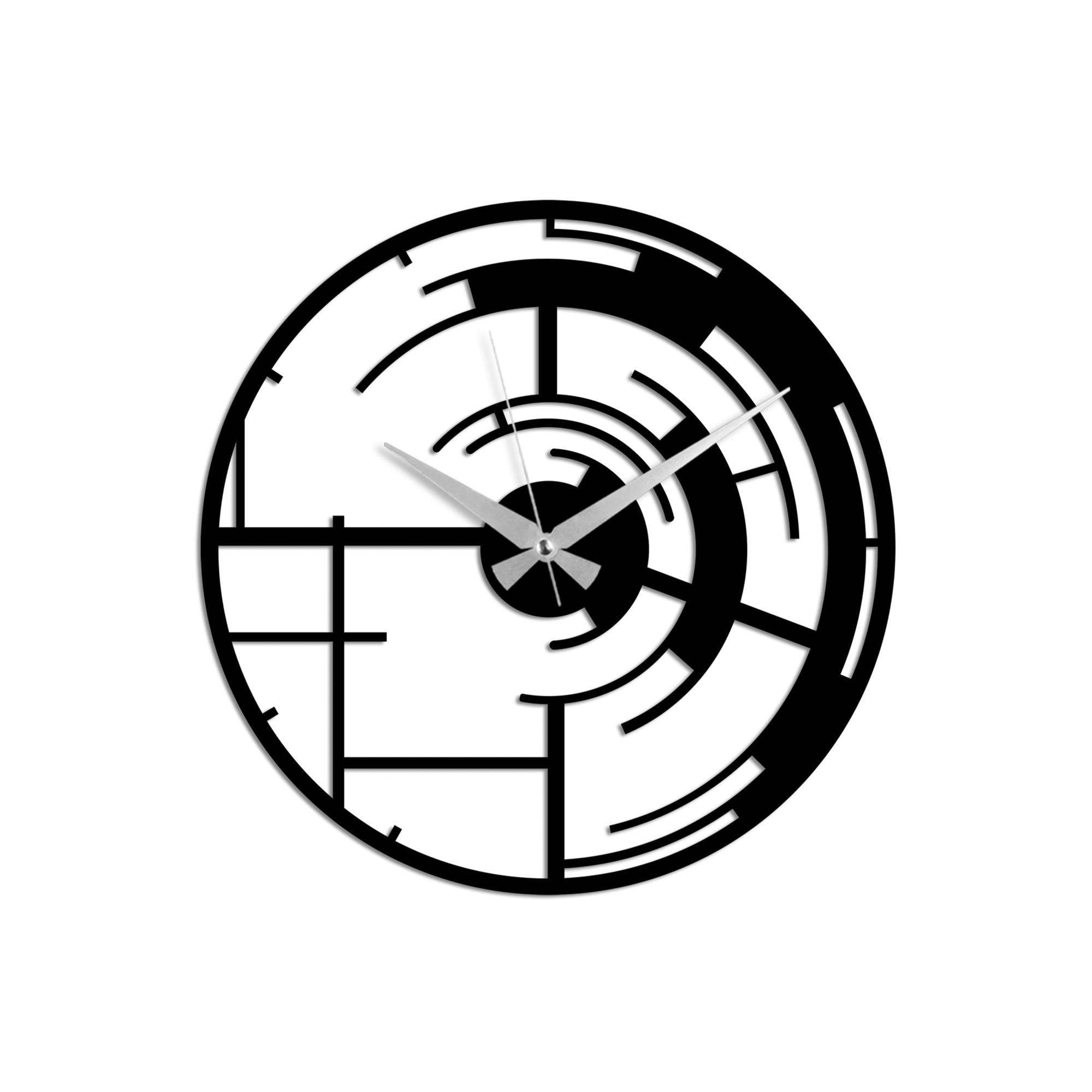 WATCH-057 Dekoratif Metal Duvar Saati | ByLamp