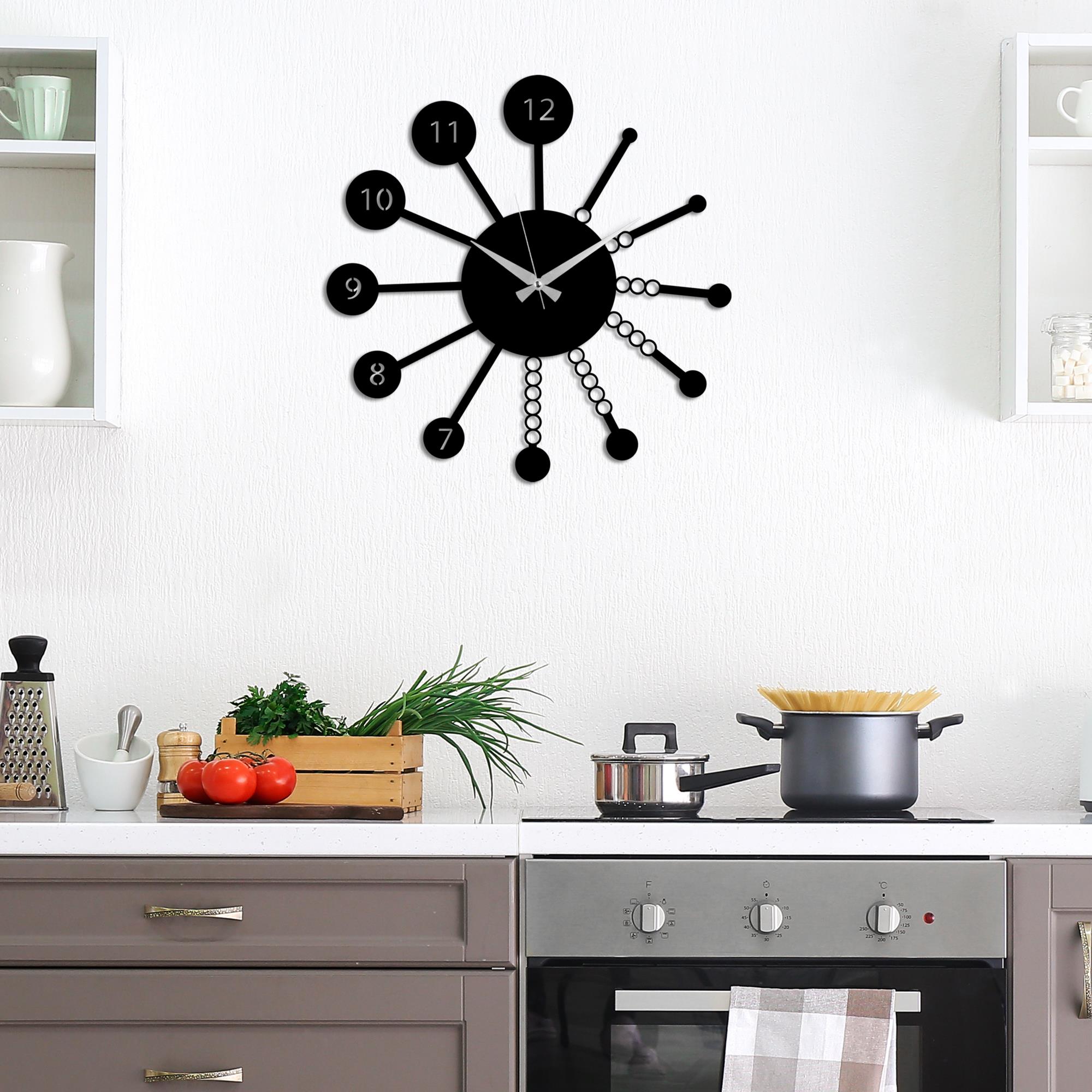 WATCH-061 Dekoratif Metal Duvar Saati | ByLamp