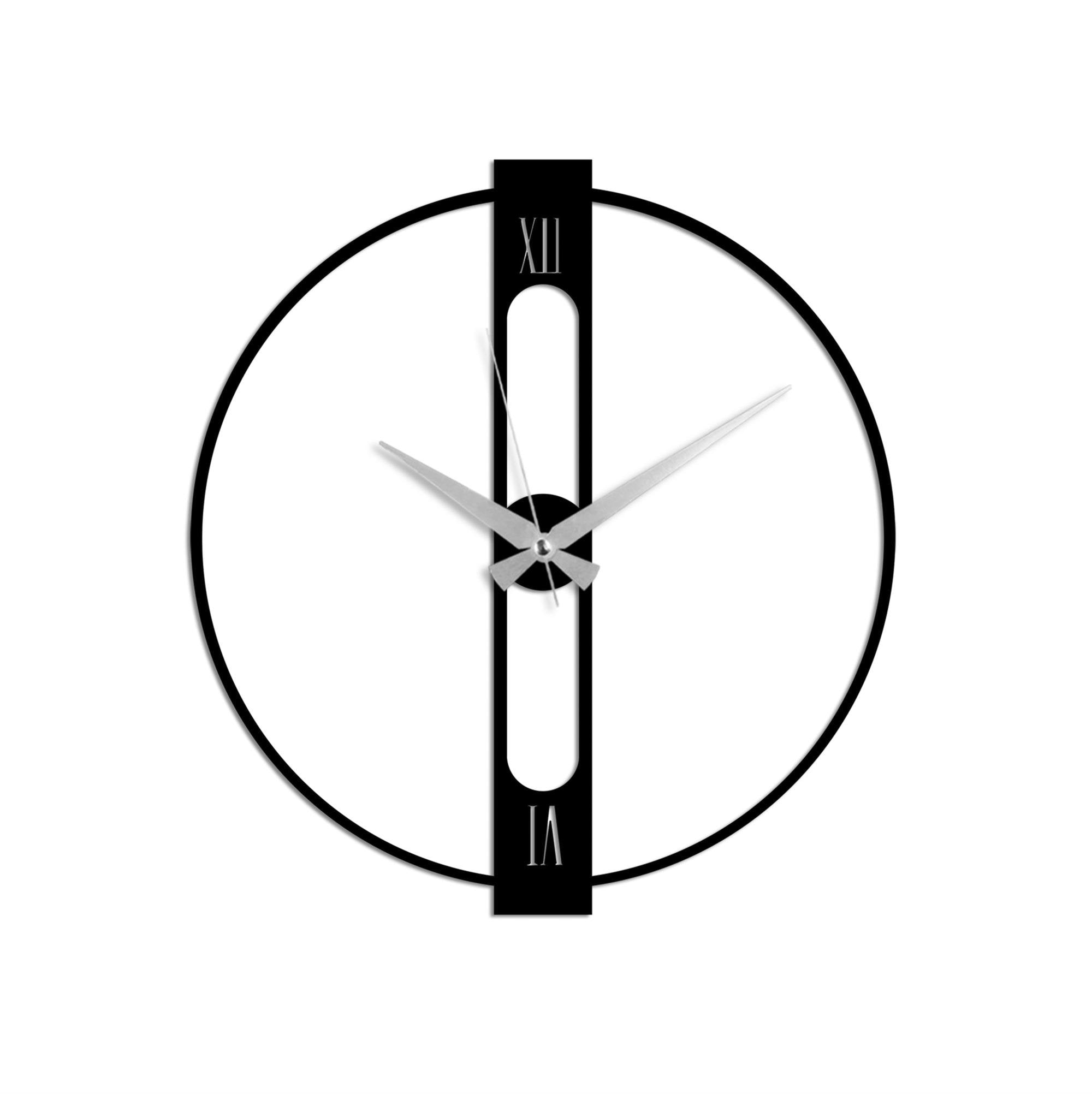 WATCH-064 Dekoratif Metal Duvar Saati | ByLamp