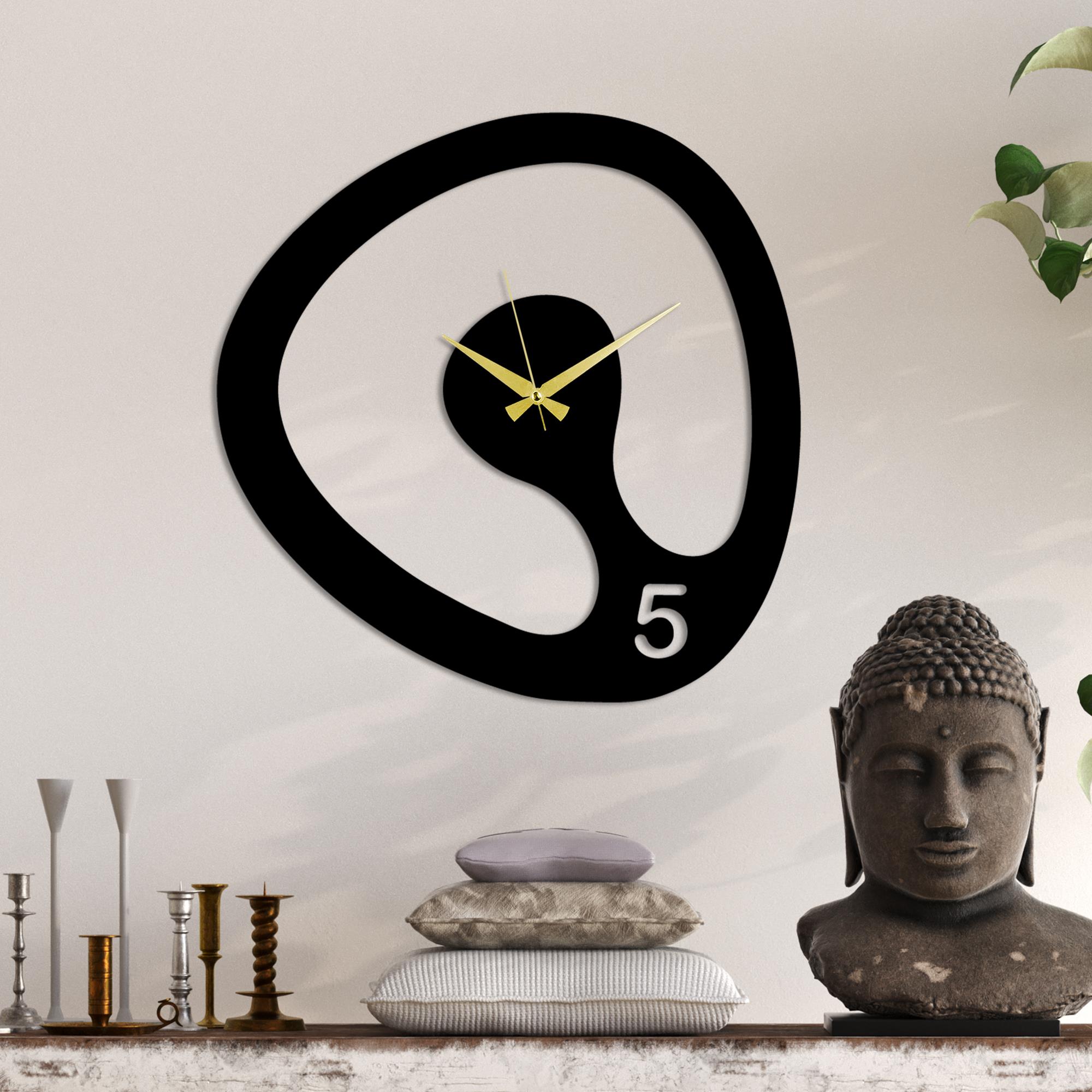 WATCH-81 Dekoratif Metal Duvar Saati | ByLamp