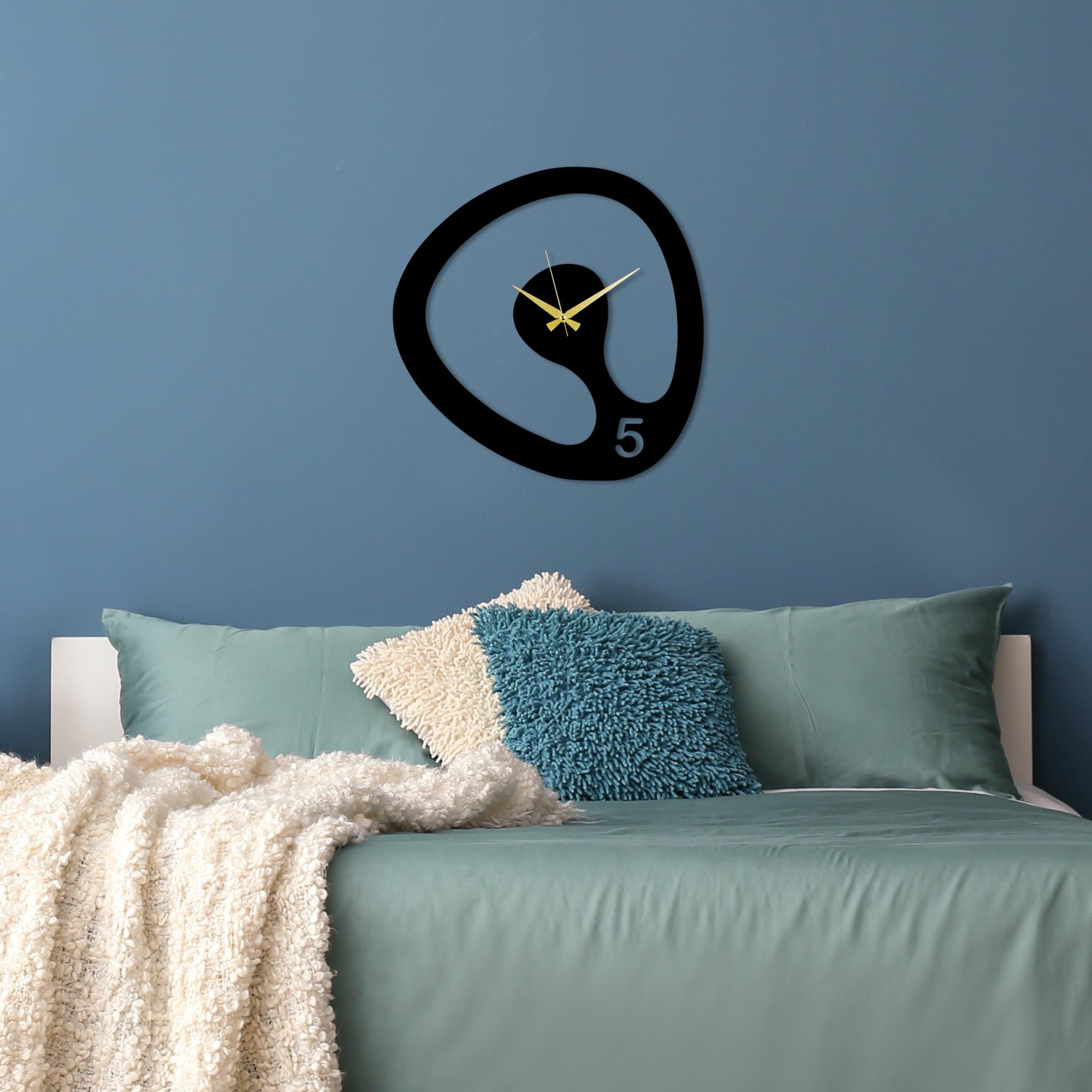 WATCH-81 Dekoratif Metal Duvar Saati | ByLamp