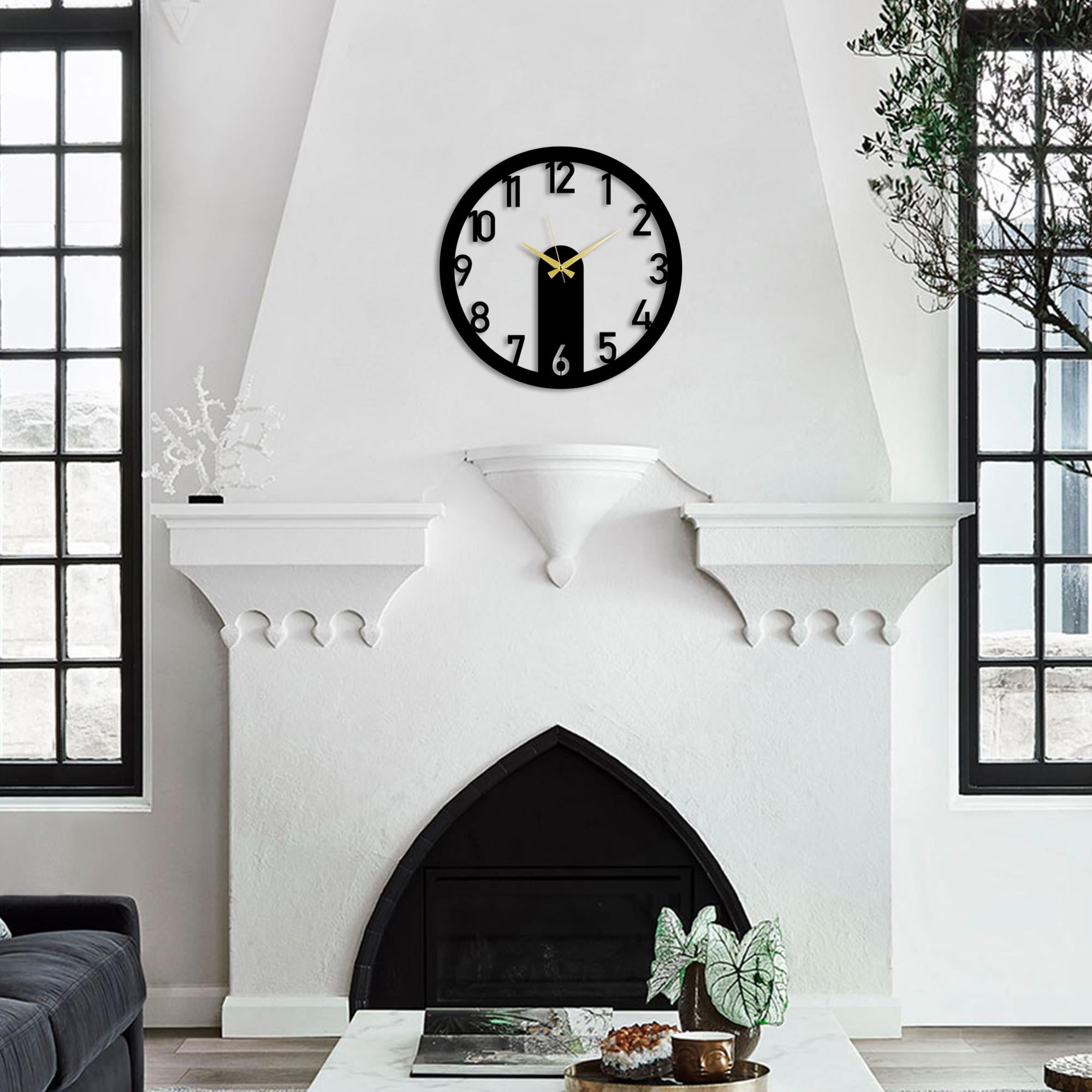 WATCH-82 Dekoratif Metal Duvar Saati | ByLamp