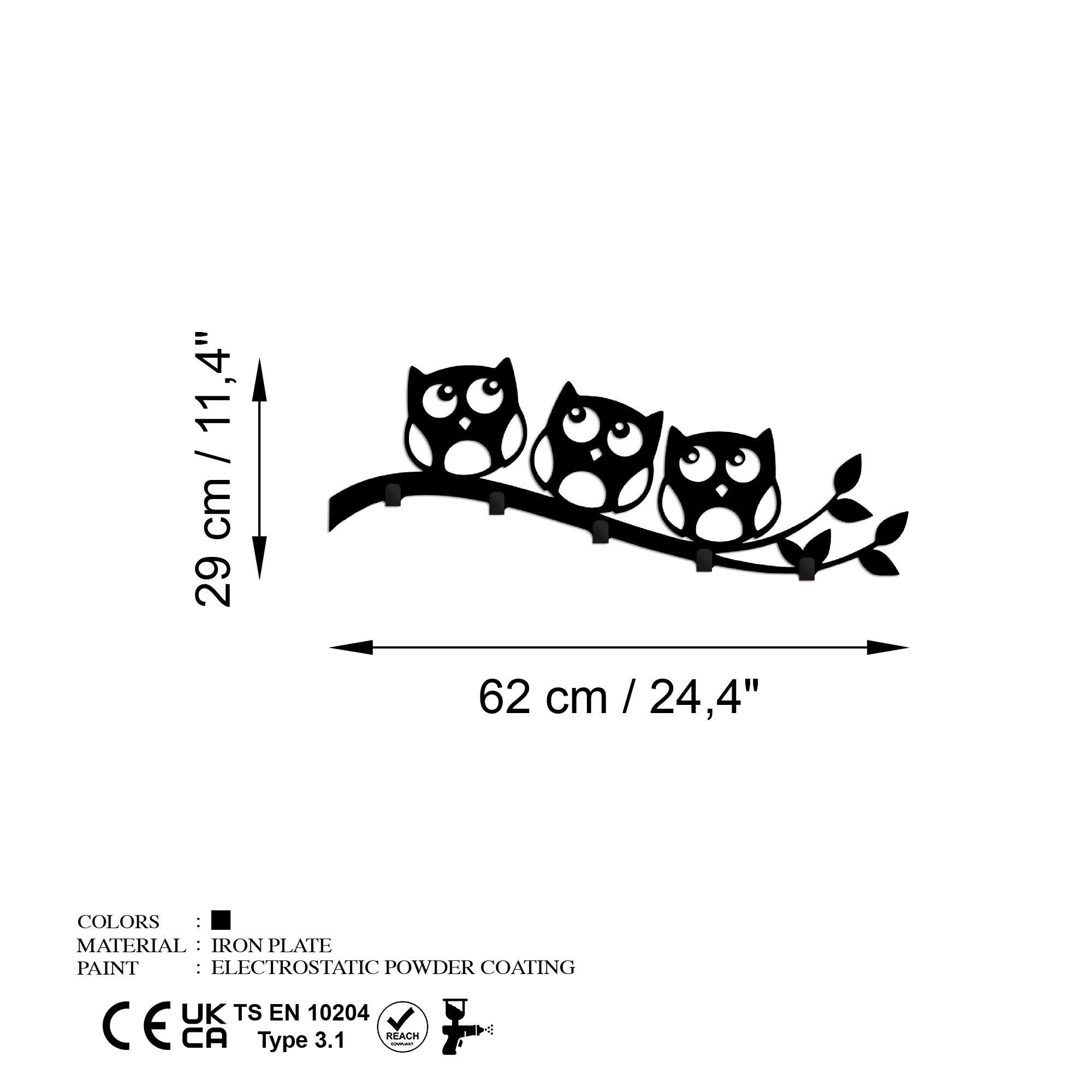 WH-120 Dekoratif Metal Askılık | ByLamp