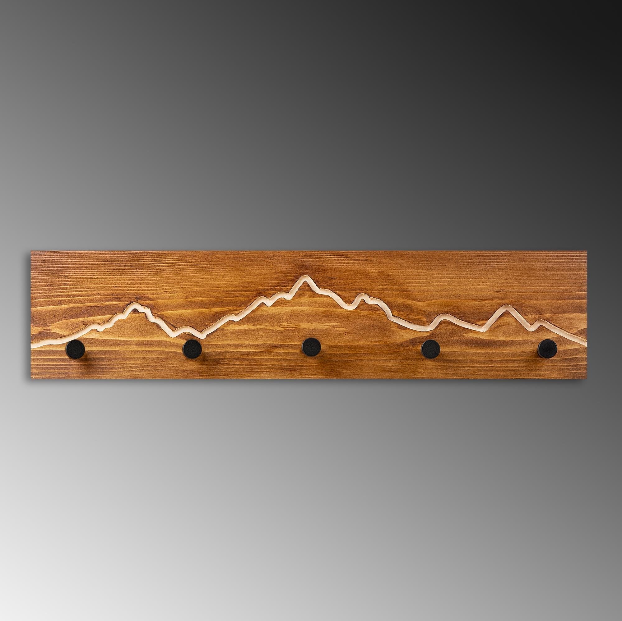 WHW-001-A Dekoratif Ahşap Askılık | ByLamp