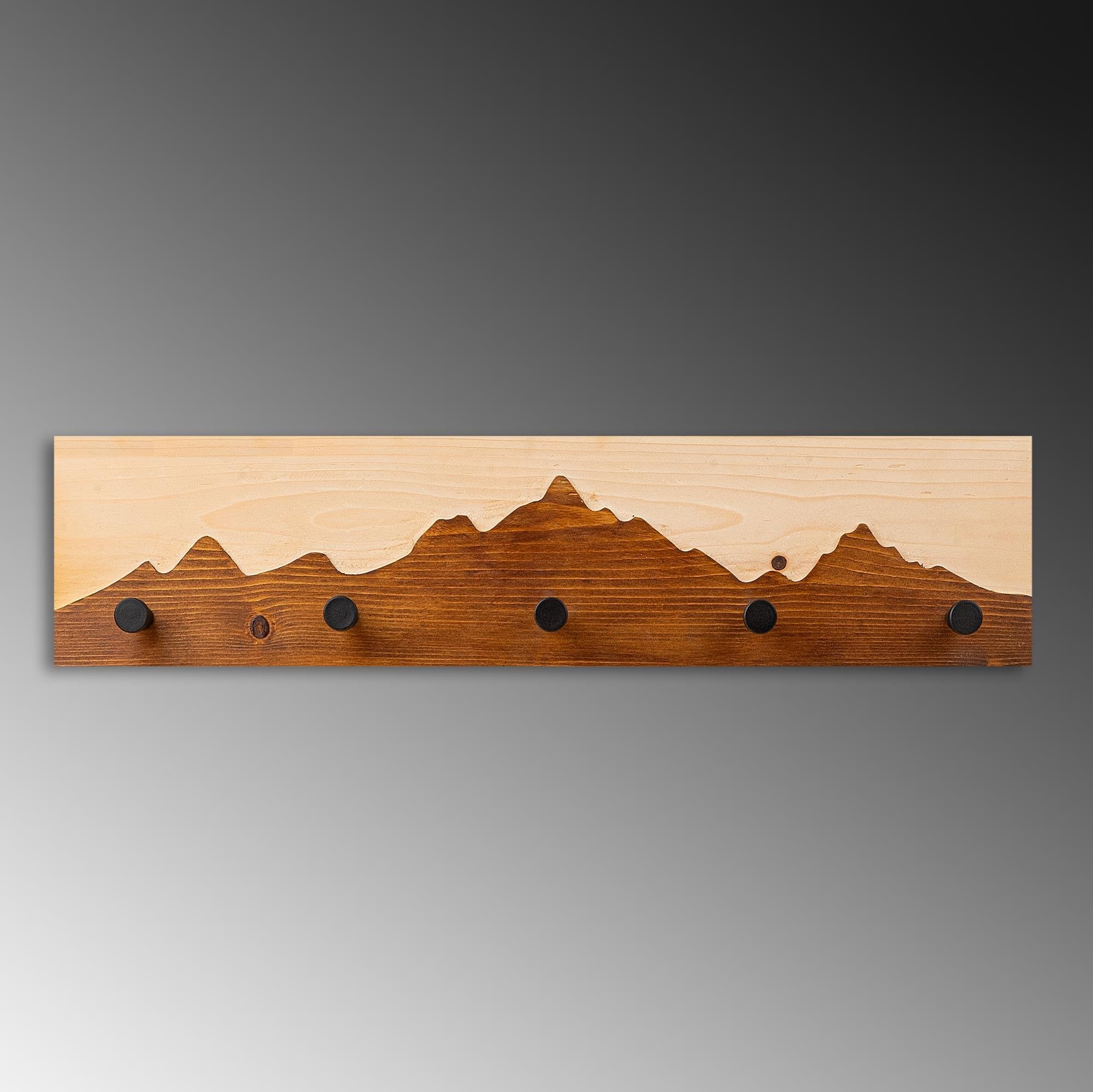 WHW-002-A Dekoratif Ahşap Askılık | ByLamp