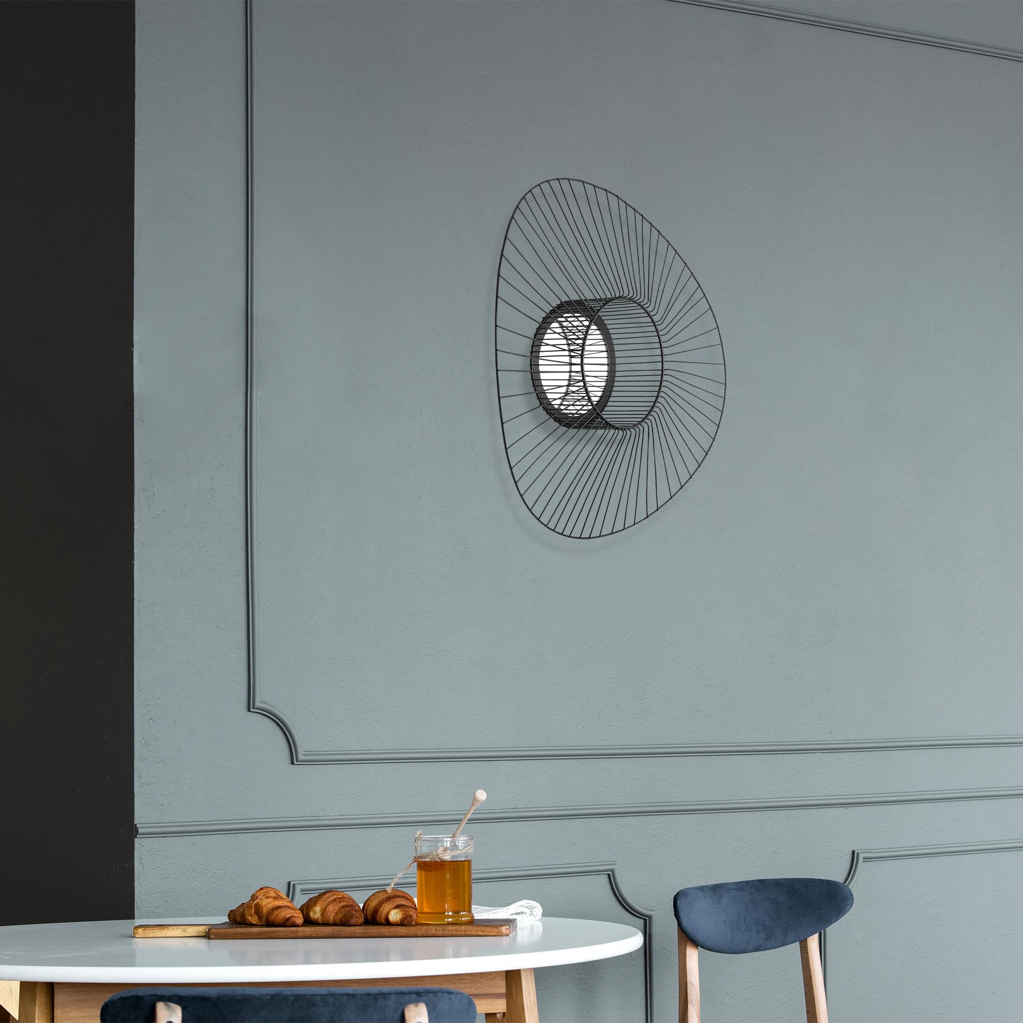 WM-016 Dekoratif Metal Duvar Aynası | ByLamp