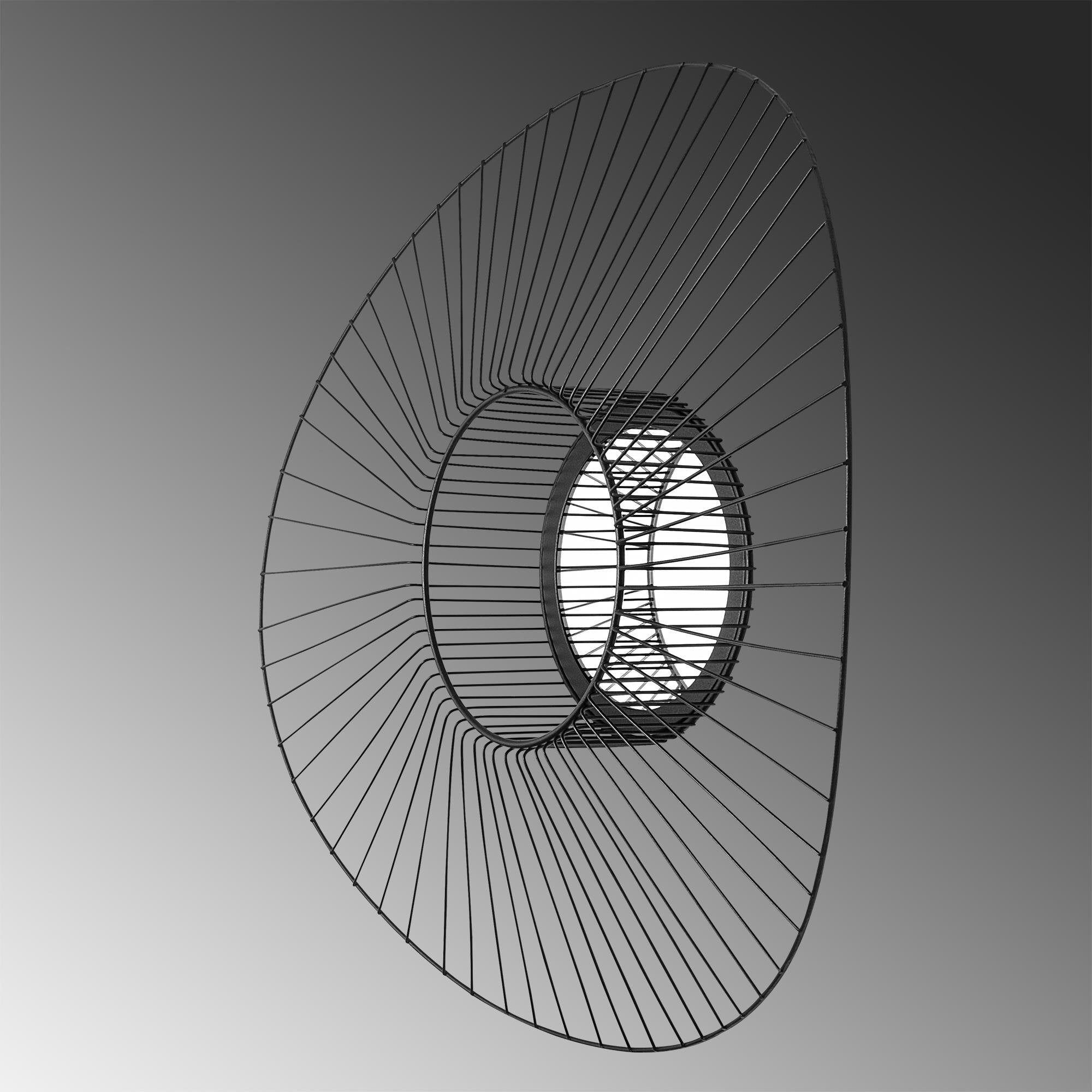 WM-016 Dekoratif Metal Duvar Aynası | ByLamp