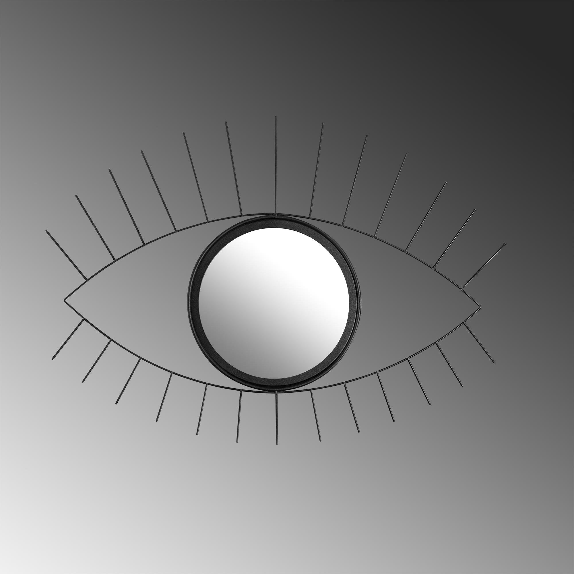 WM-017 Dekoratif Metal Duvar Aynası | ByLamp