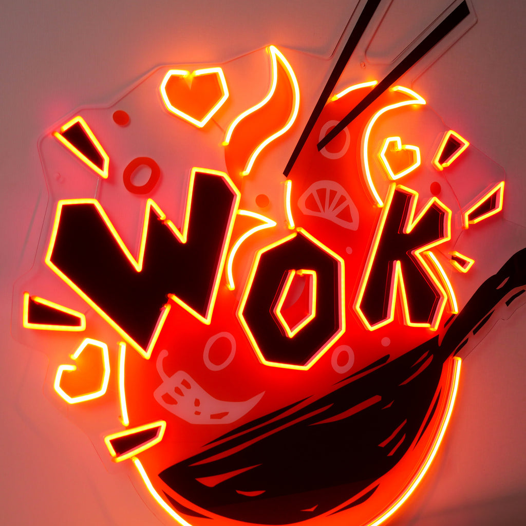 WOK Tava Neon Lamba | ByLamp