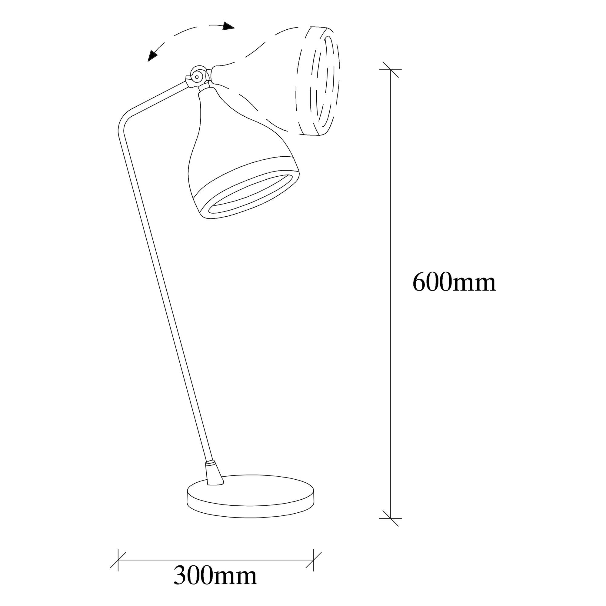 Yildo S 7026 Sıvama Masa Lambası Aydınlatma | ByLamp