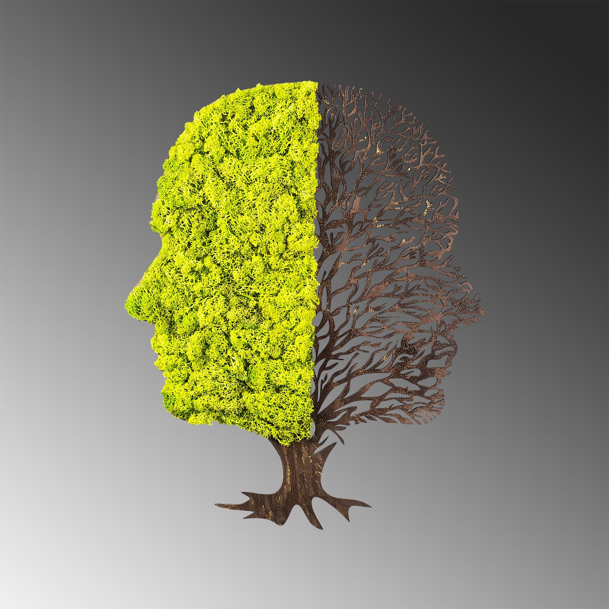 YNS-010 Dekoratif Yosun Duvar Tablosu | ByLamp