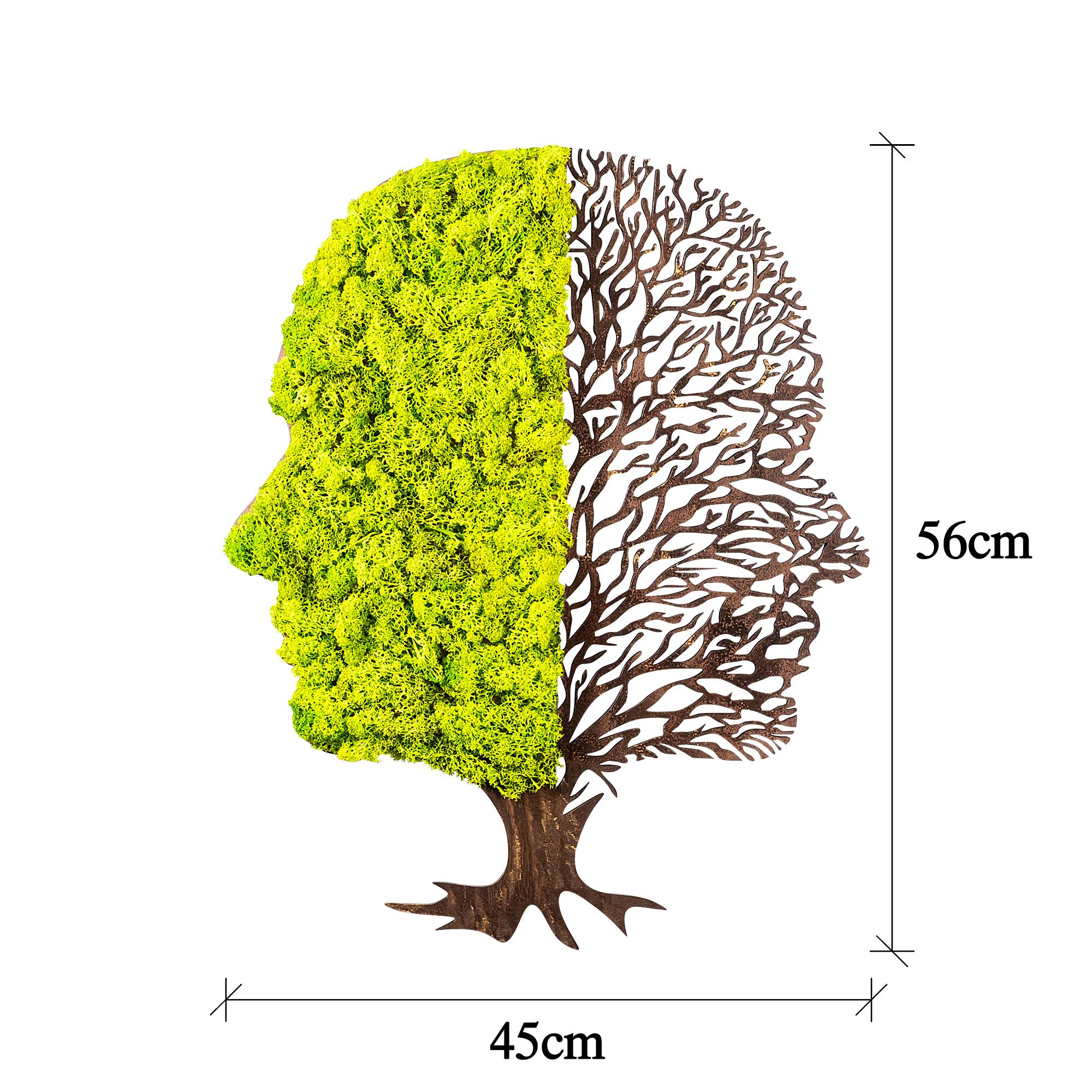 YNS-010 Dekoratif Yosun Duvar Tablosu | ByLamp