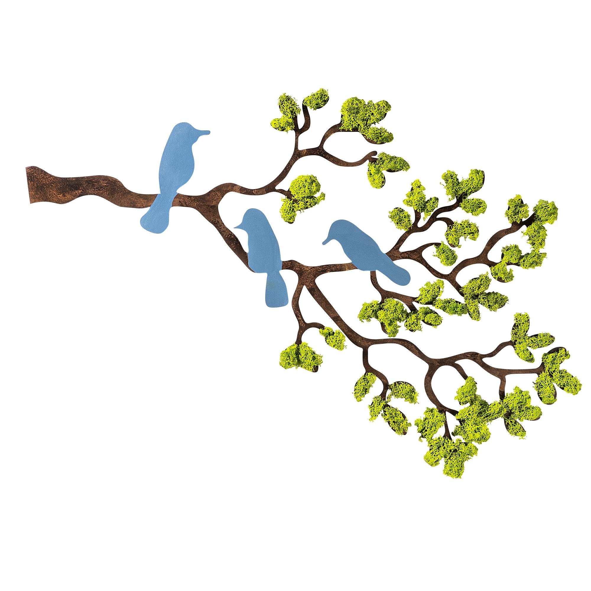 YNS-012 Dekoratif Yosun Duvar Tablosu | ByLamp