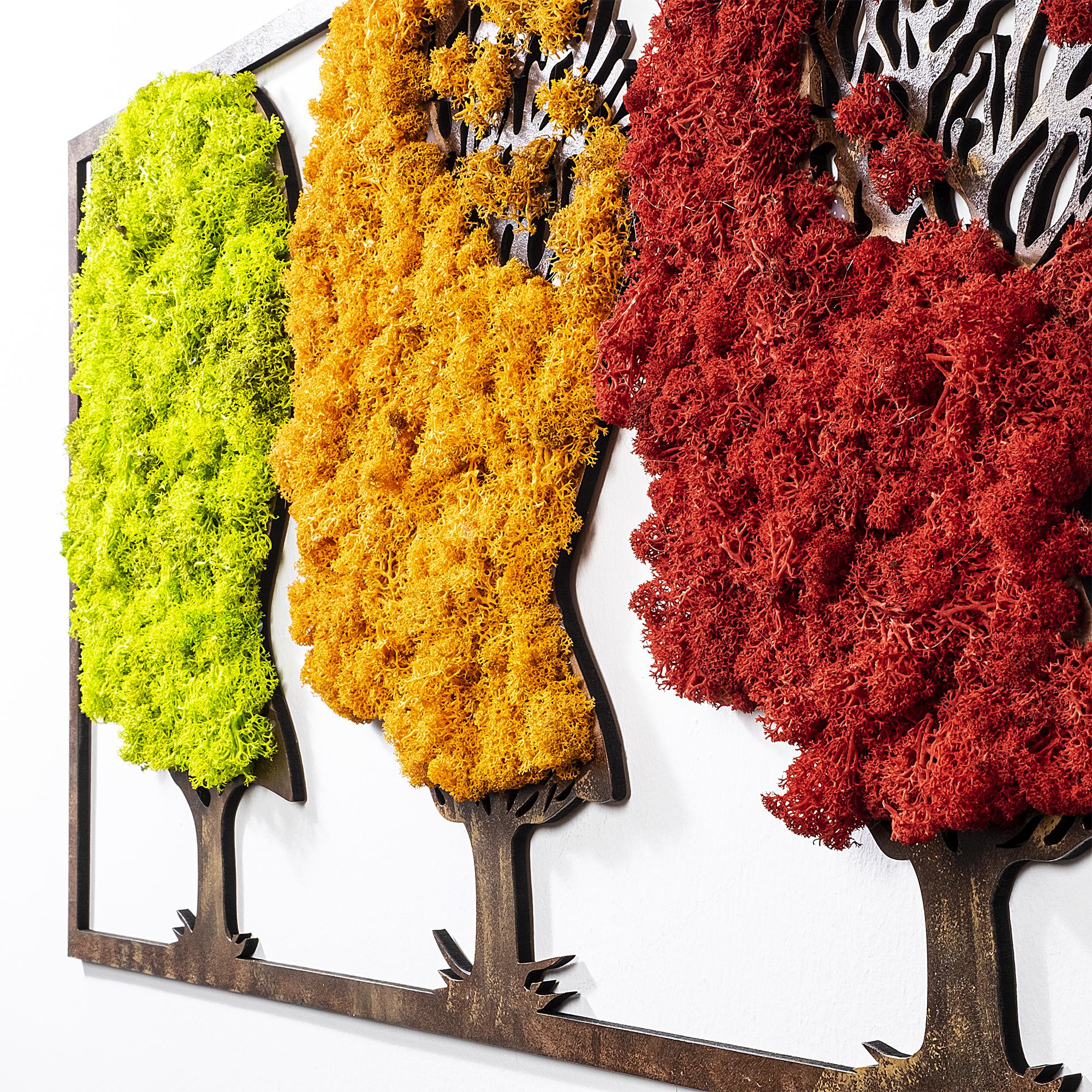 YNS-013 Dekoratif Yosun Duvar Tablosu | ByLamp