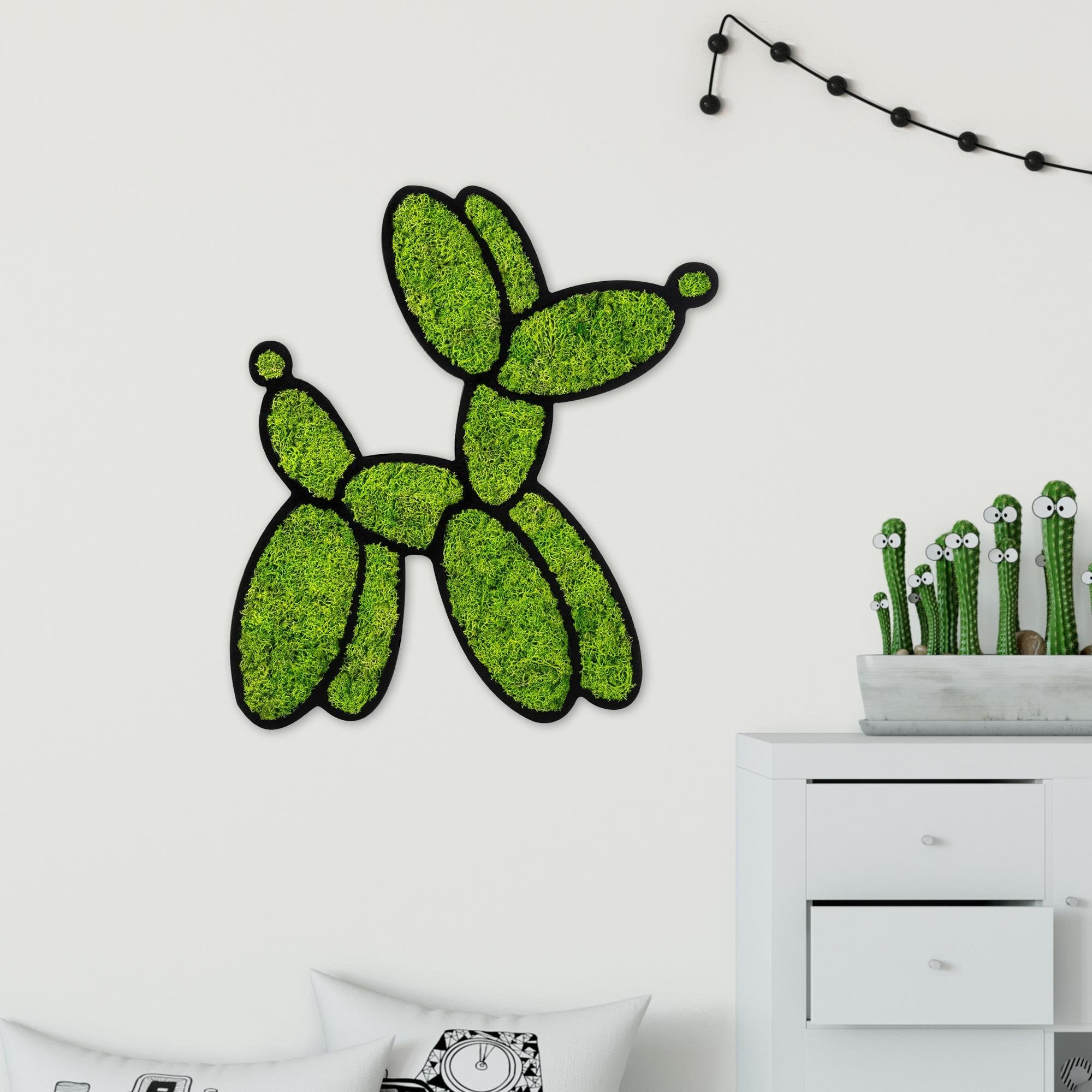 YNS-020 Dekoratif Yosun Duvar Tablosu | ByLamp