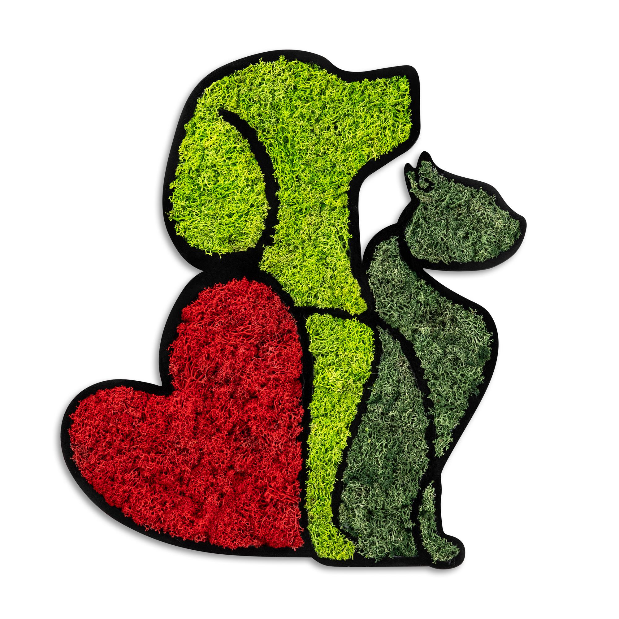 YNS-022 Dekoratif Yosun Duvar Tablosu | ByLamp