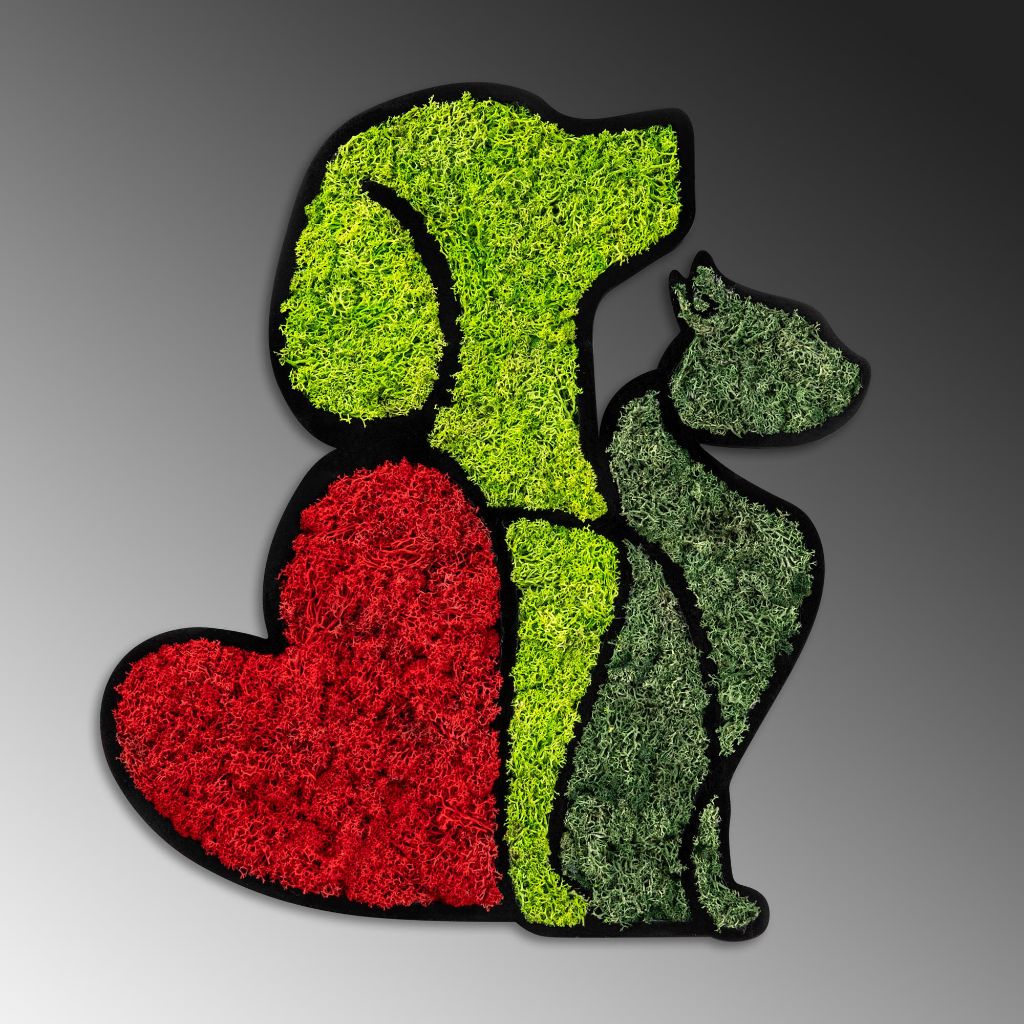 YNS-022 Dekoratif Yosun Duvar Tablosu | ByLamp