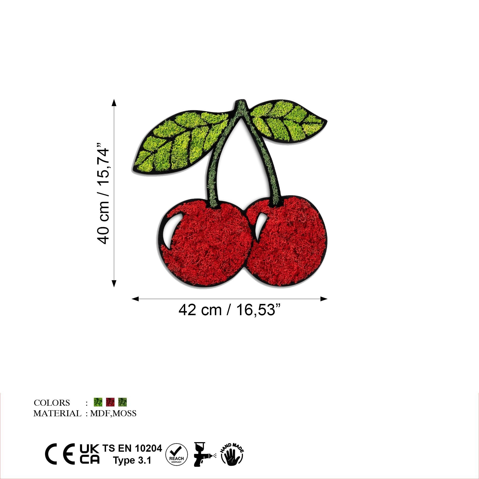 YNS-024 Dekoratif Yosun Duvar Tablosu | ByLamp