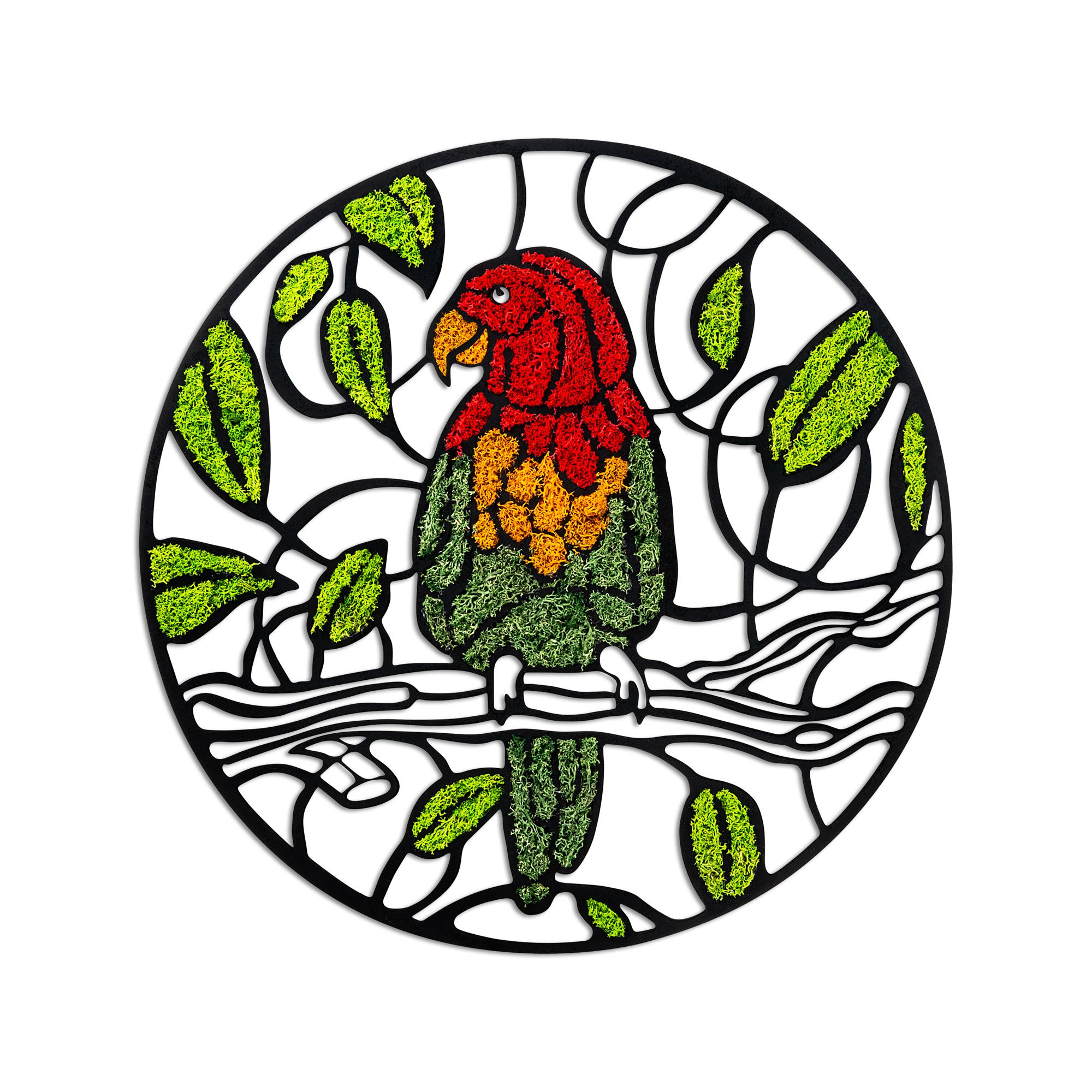 YNS-027 Dekoratif Yosun Duvar Tablosu | ByLamp