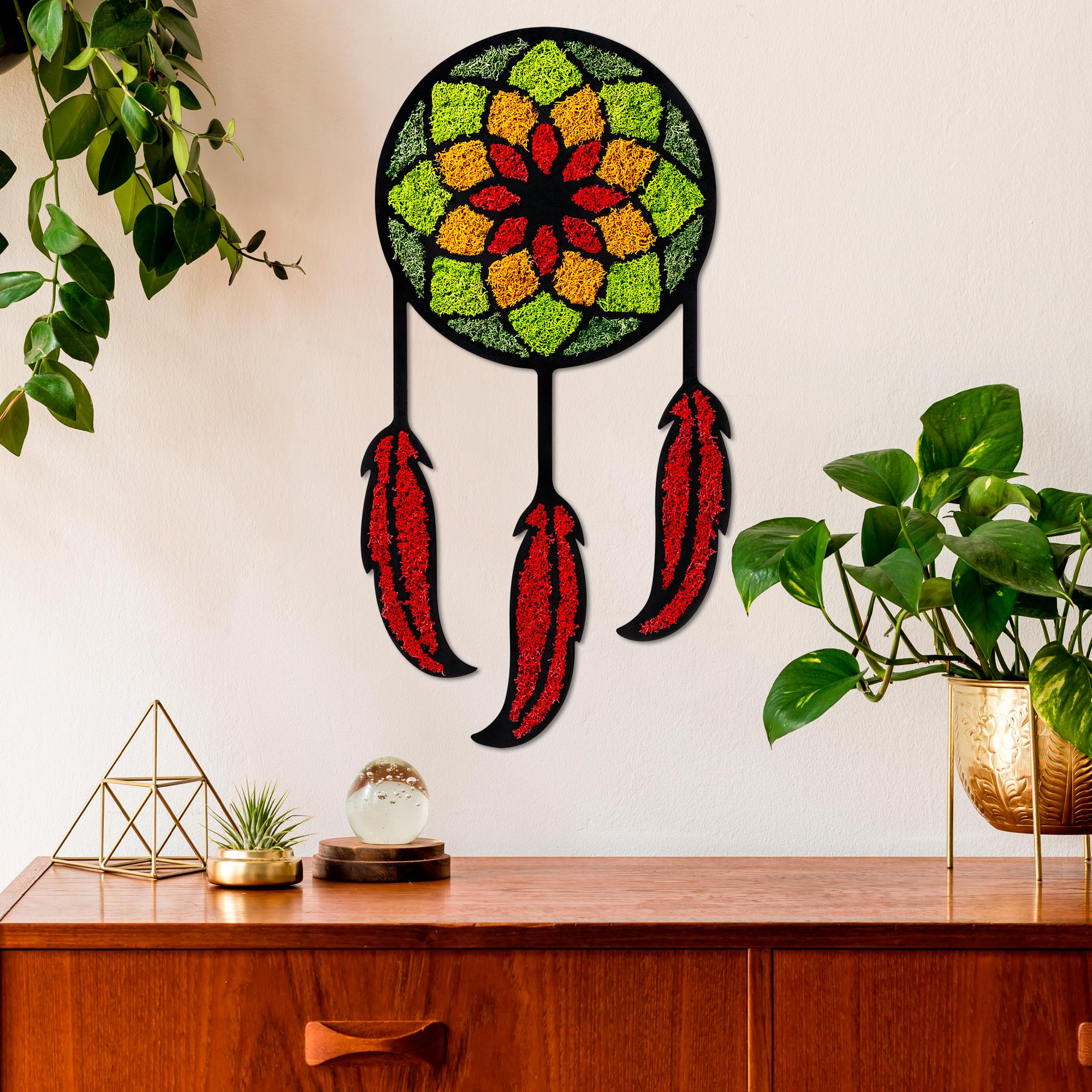 YNS-028 Dekoratif Yosun Duvar Tablosu | ByLamp