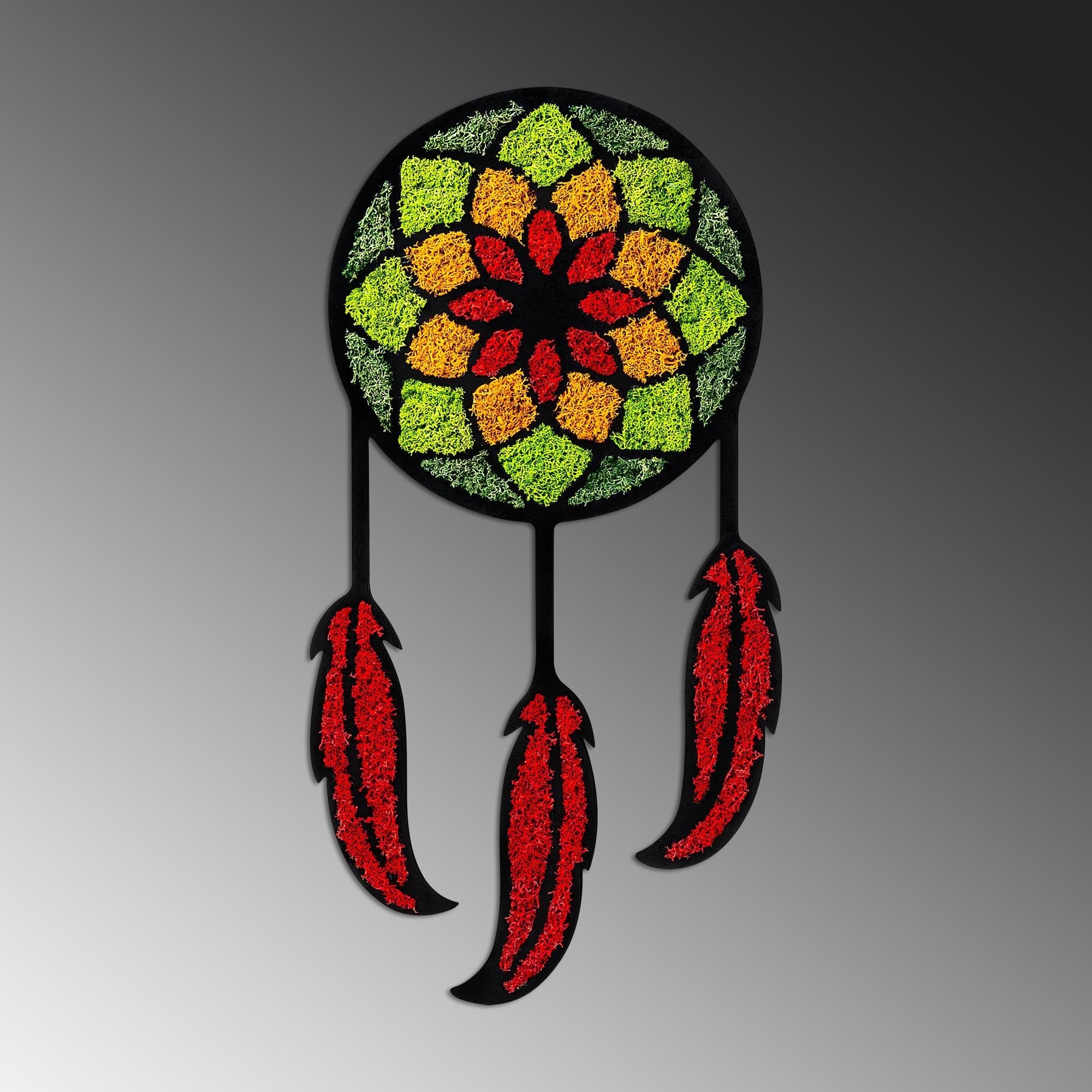 YNS-028 Dekoratif Yosun Duvar Tablosu | ByLamp