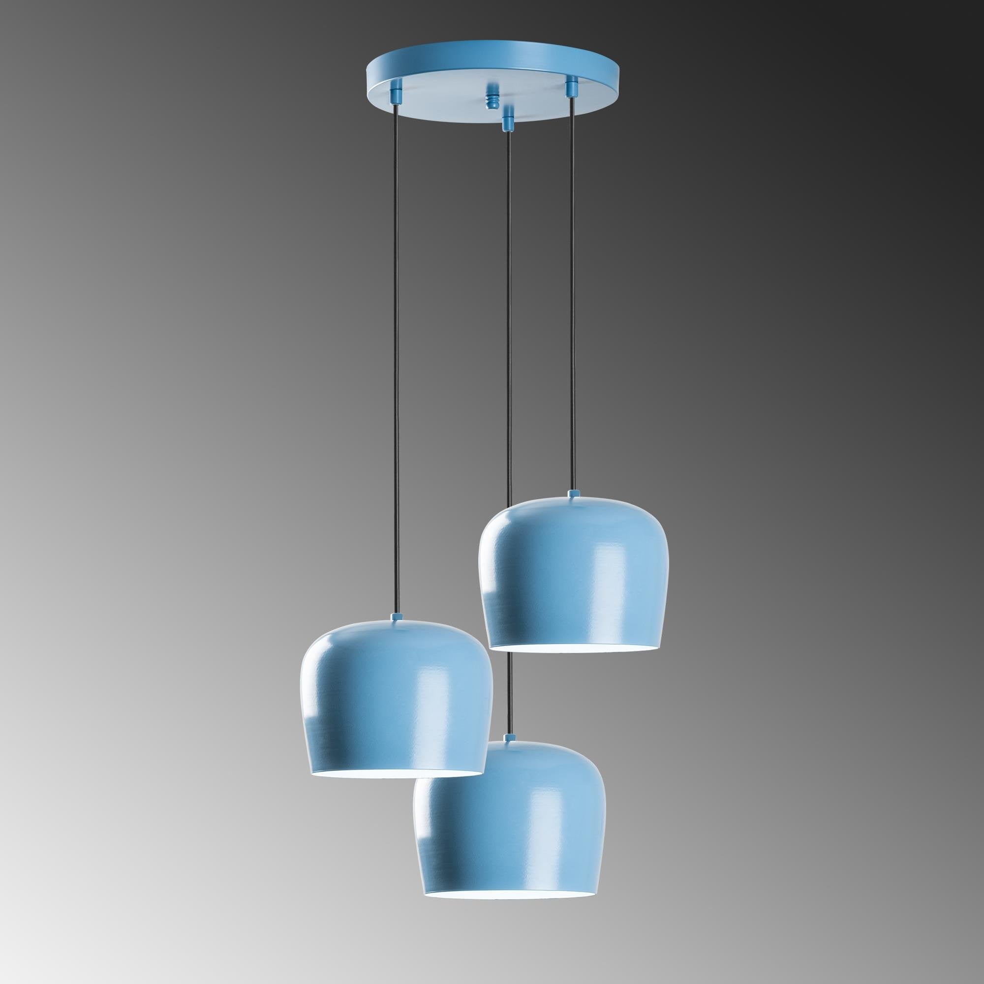 Yozgat N 1413 Açık Mavi Sıvama Sarkıt Aydınlatma | ByLamp