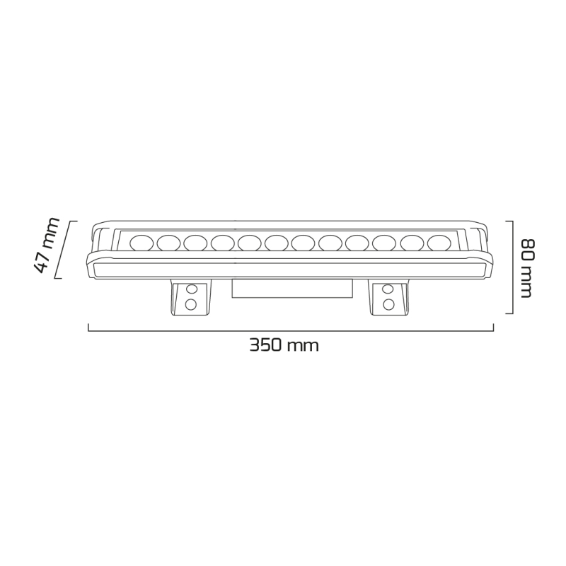 12 Watt Wallwasher