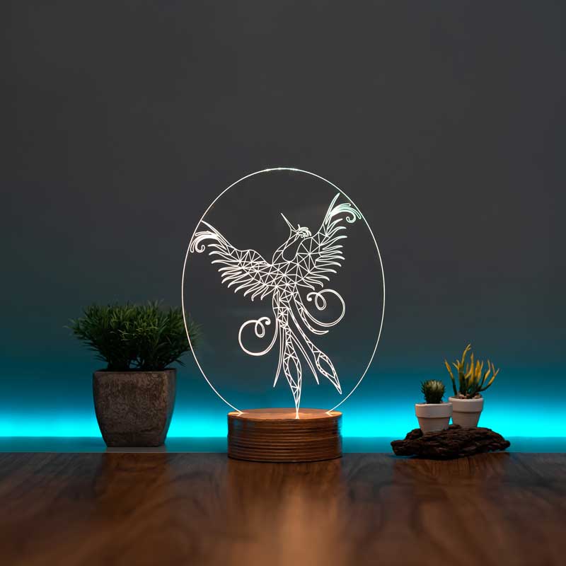 Phoenix led table lamp