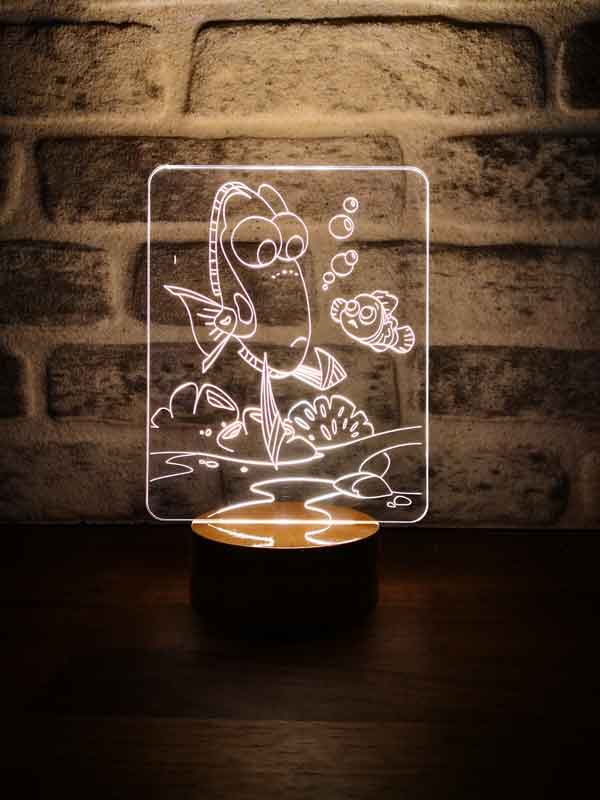 3D Dory Fish LED Night Light