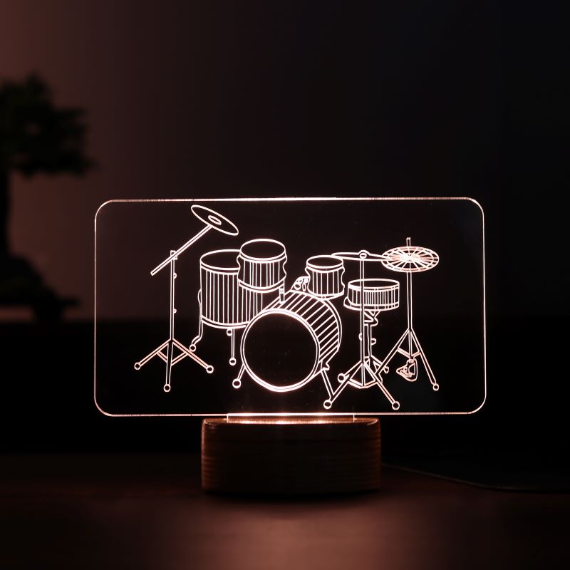 3D Drum Lamp