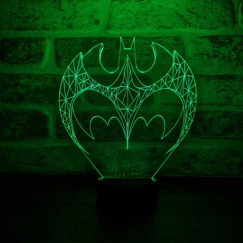 Batman Figürlü Dekoratif Hediye Led Masa Lambası | BYLAMP