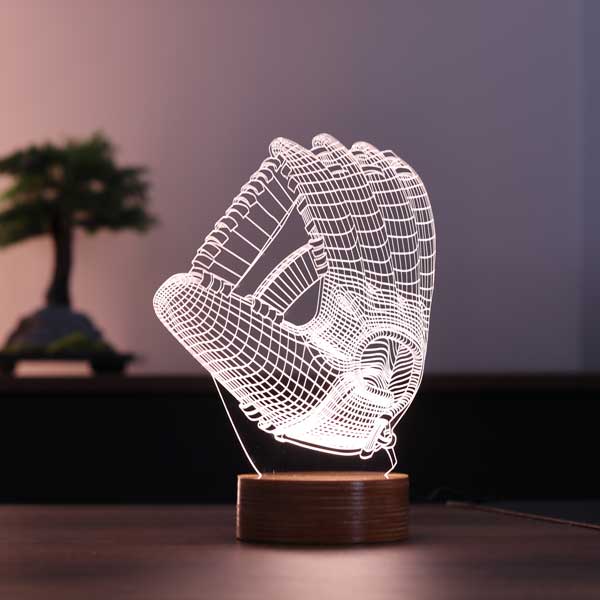 3D Rugby Handschuh Led Lampe